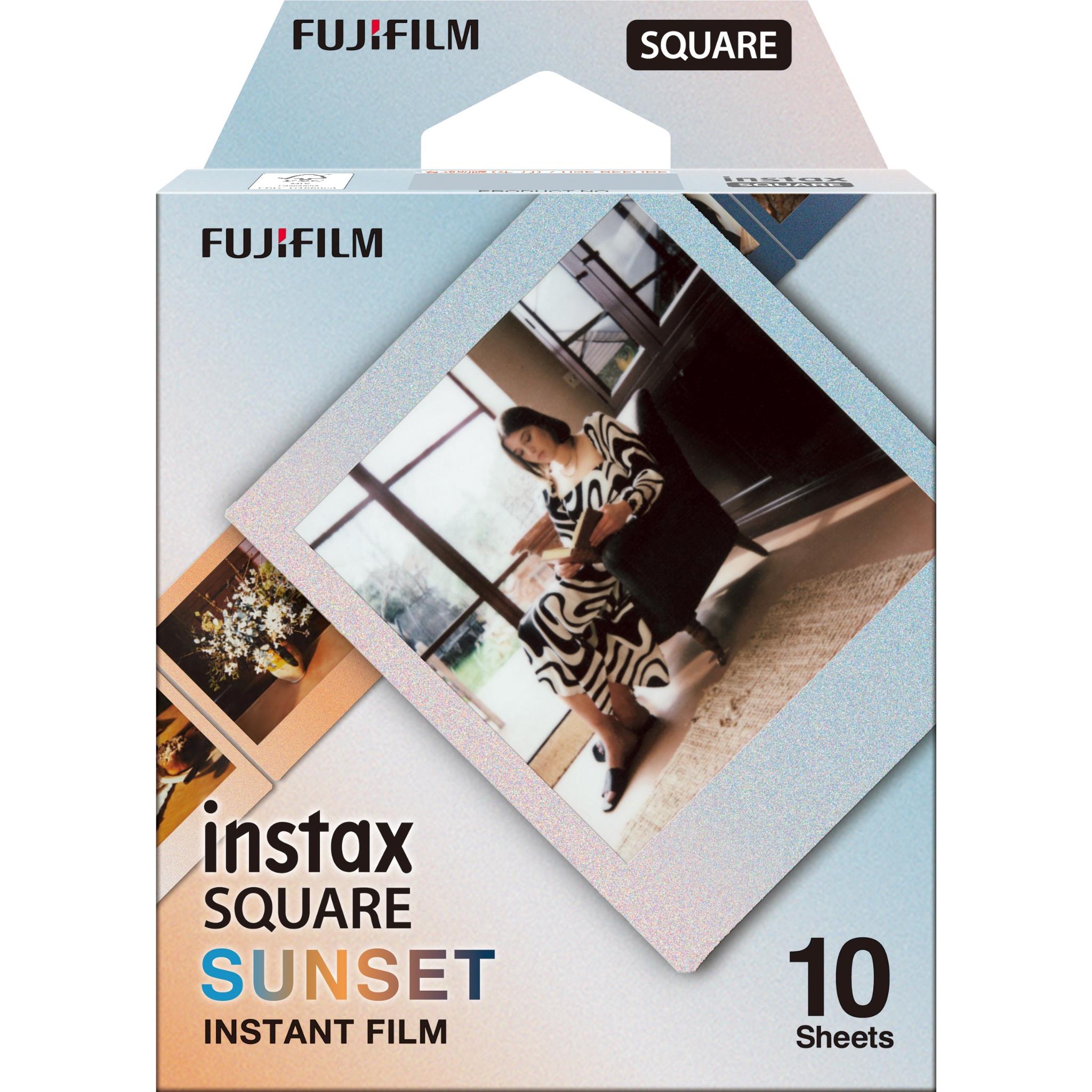 fujifilm instax square film sunset (10 pack)