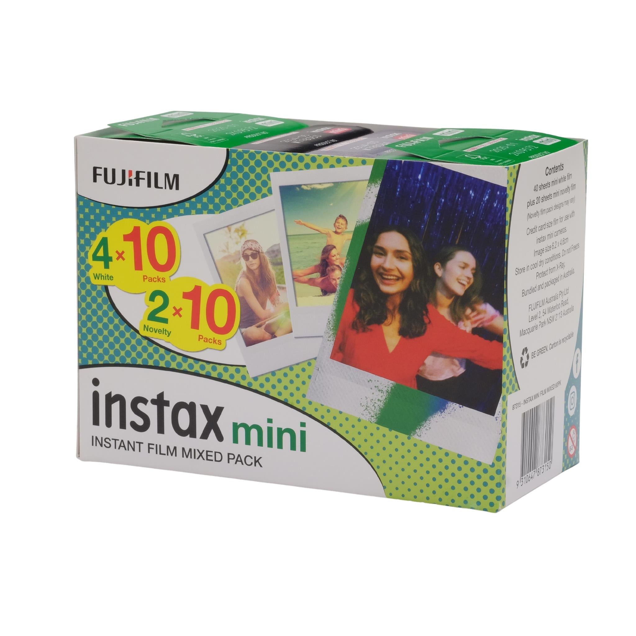 fujifilm instax mini film mixed (60 pack)