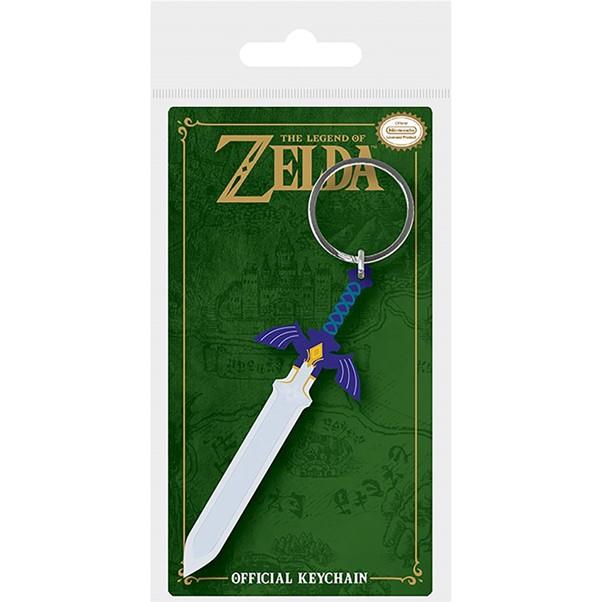 the legend of zelda - master sword keyring