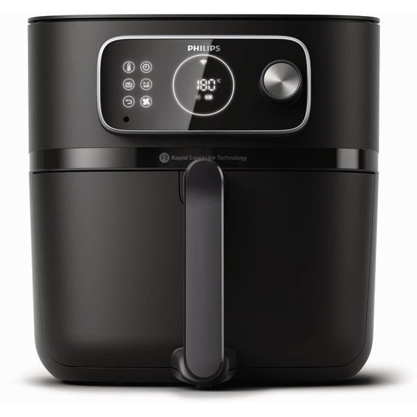  Philips Kitchen Appliances Premium Digital Airfryer with Fat  Removal Technology + Recipe Cookbook, 3 qt, Black, HD9741/99, X-Large :  Home & Kitchen