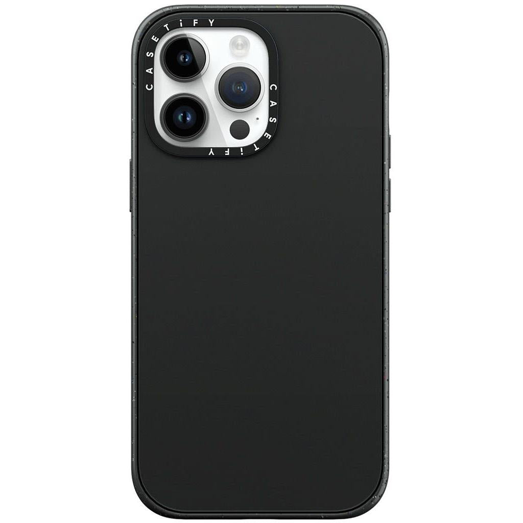 casetify impact case for iphone 14 pro max (matte black)