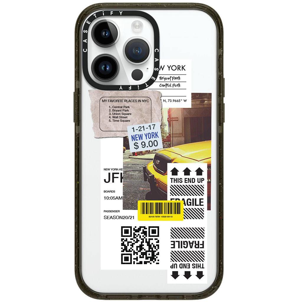 casetify impact case for iphone 14 pro max (label note)