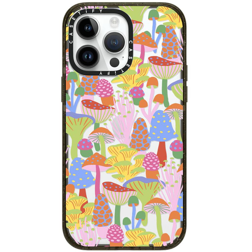 casetify impact case for iphone 14 pro max (mushroom)