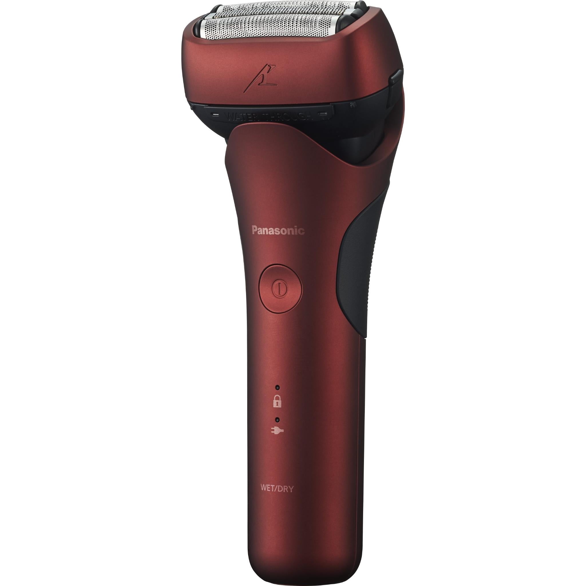 panasonic 3-blade high speed wet/dry shaver with 8d flex head