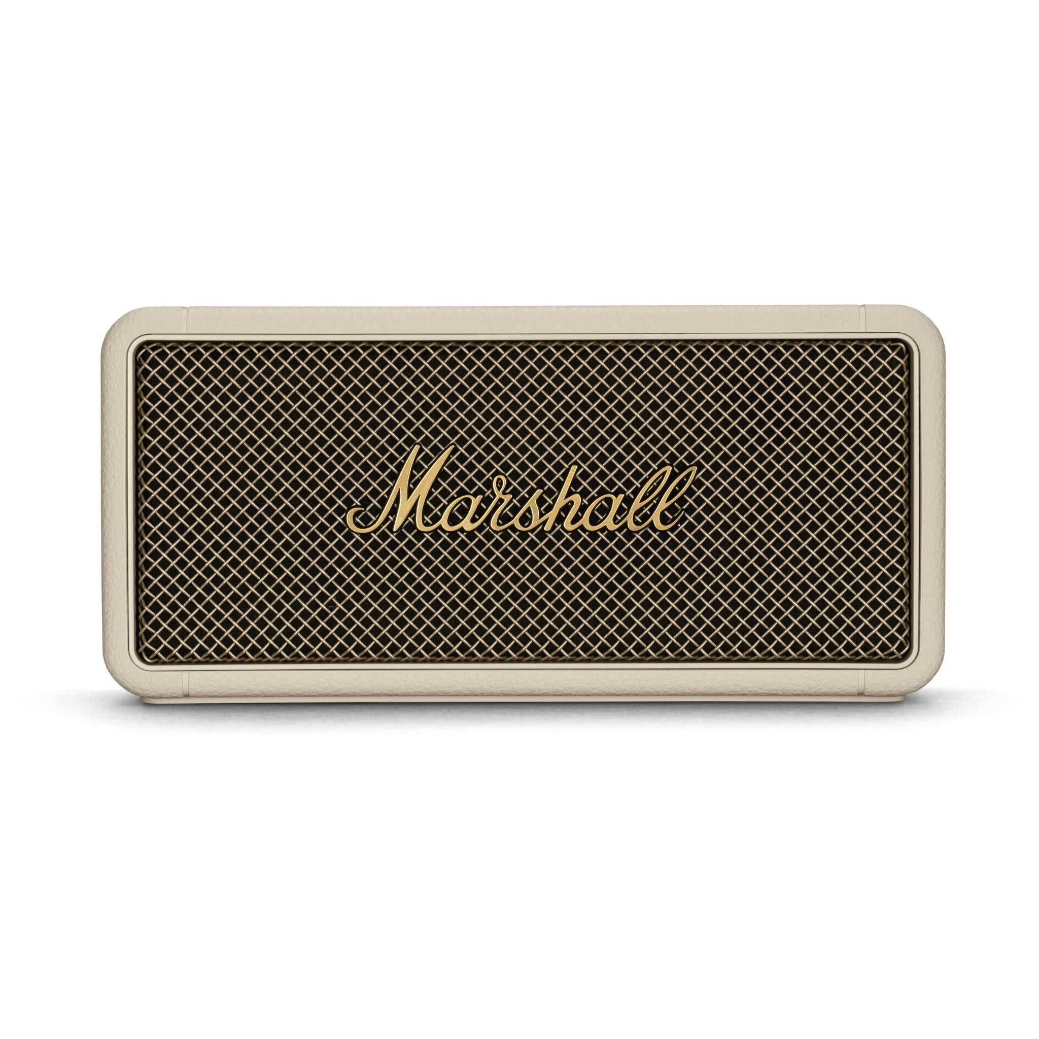 marshall middleton portable bluetooth speaker (cream)