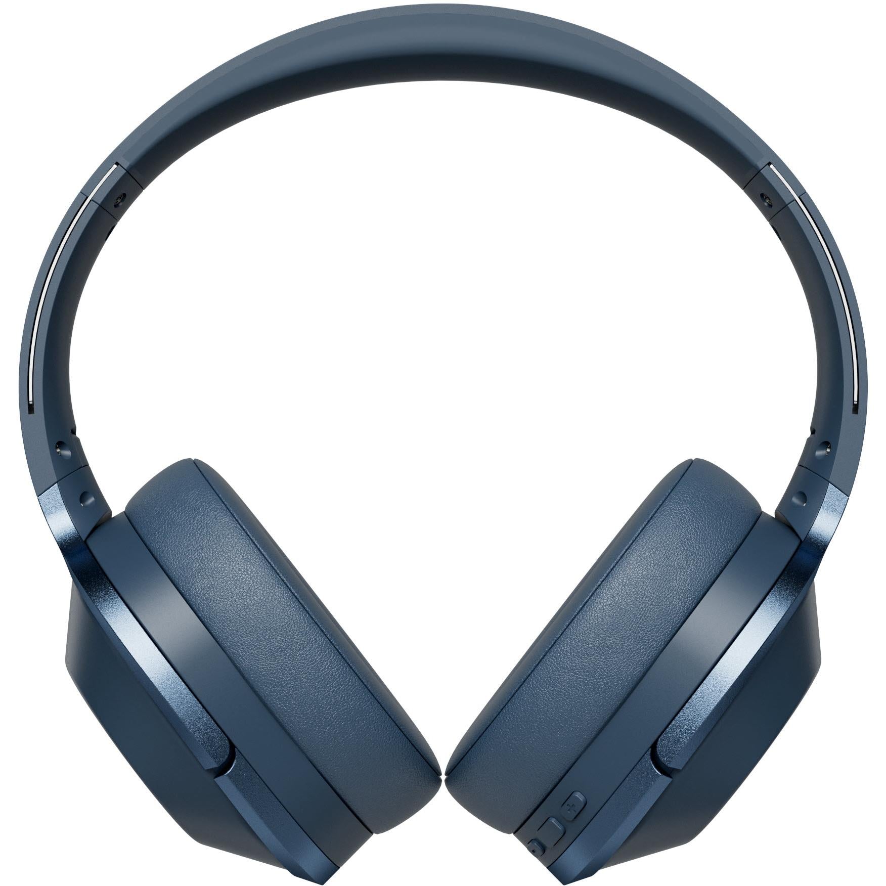 xcd xcd23009bk bluetooth over-ear headphones (blue)