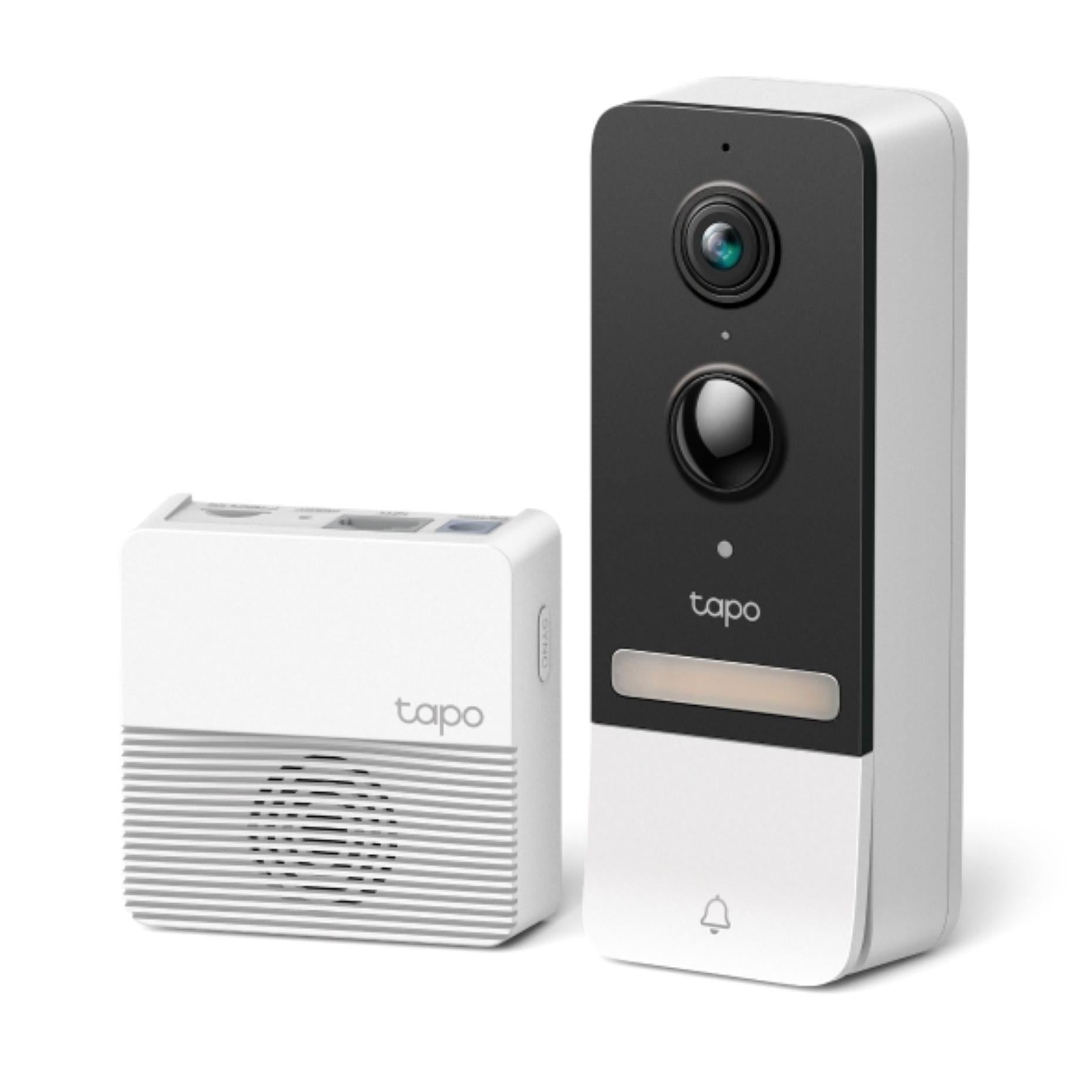 tp-link tapo 2k wireless video doorbell with hub