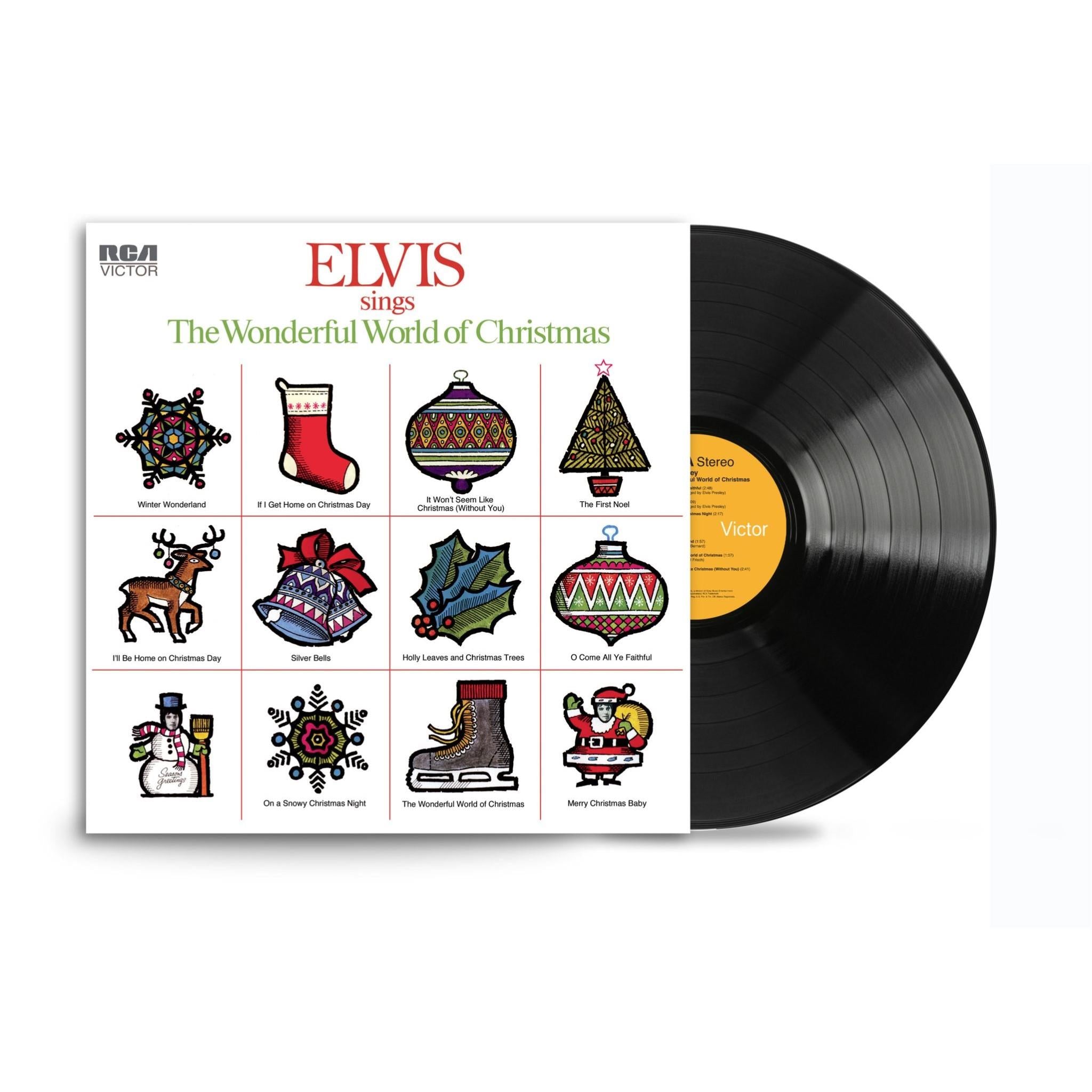 elvis sings the wonderful world of christmas (vinyl) (reissue)