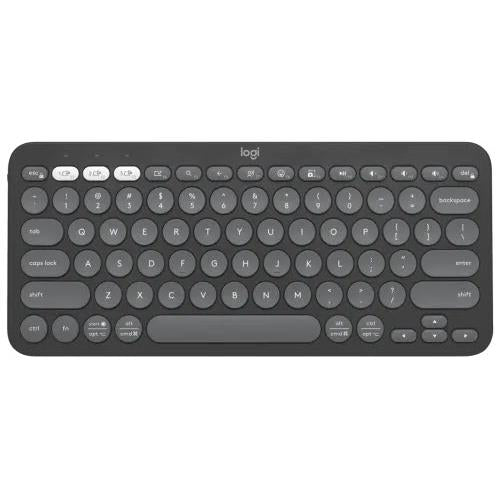 logitech k380s pebble keys 2 wireless keyboard (graphite)