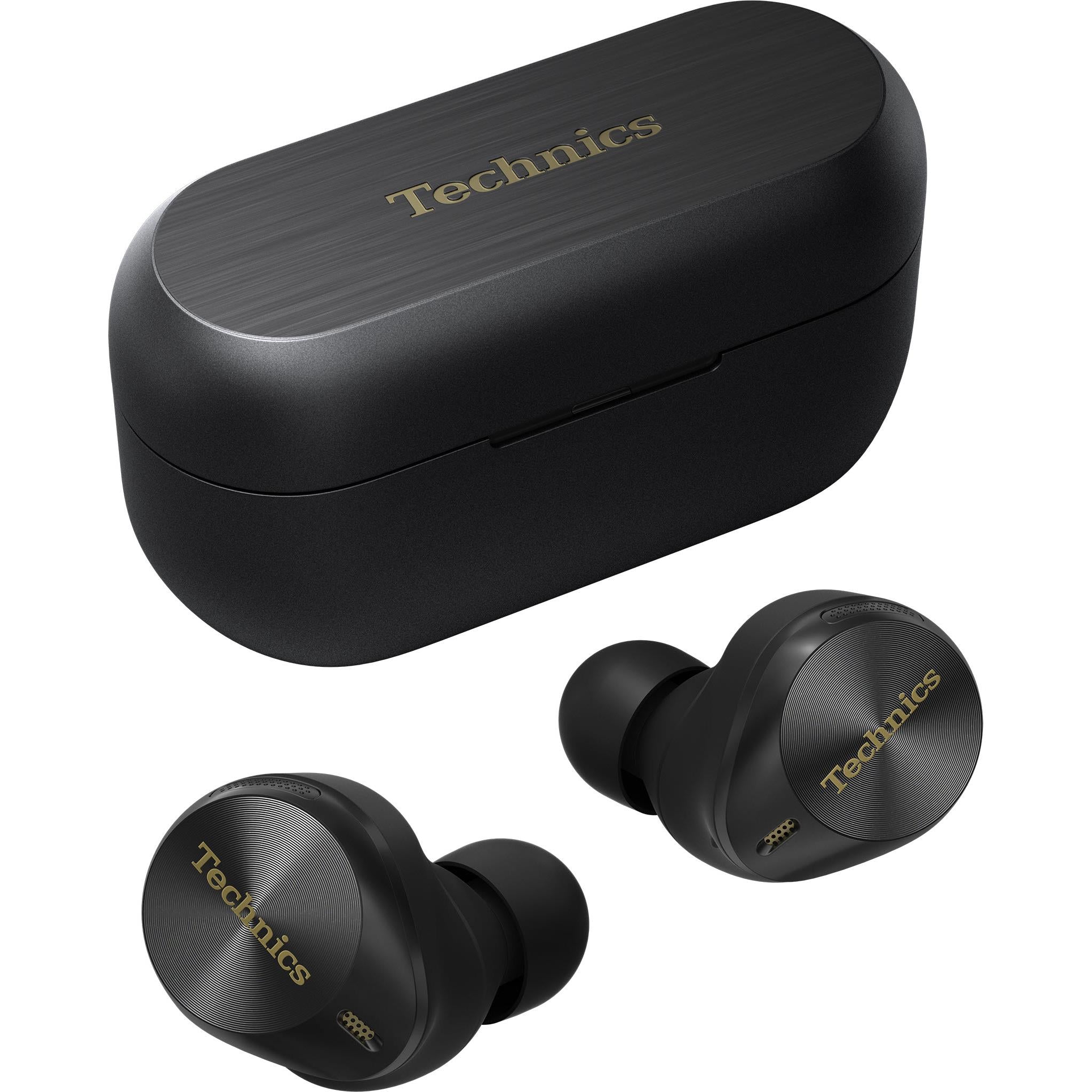 technics az80 premium true wireless noise cancelling in-ear headphones (black)
