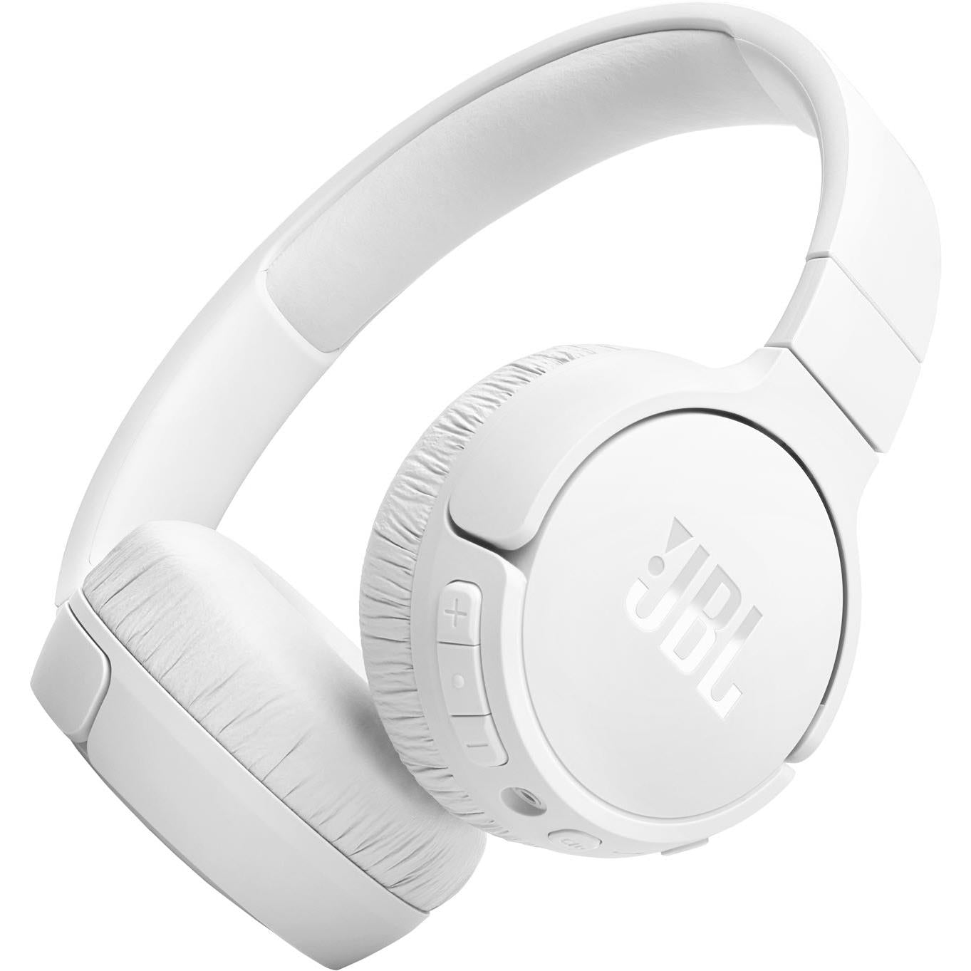 jbl tune 670 wireless adaptive noise cancelling on-ear headphones (white)