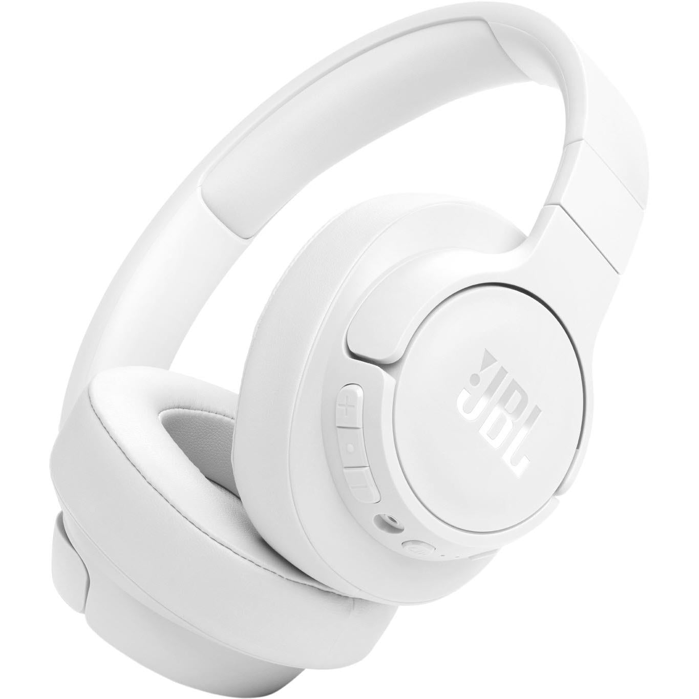jbl tune 770 wireless adaptive noise cancelling over-ear headphones (white)