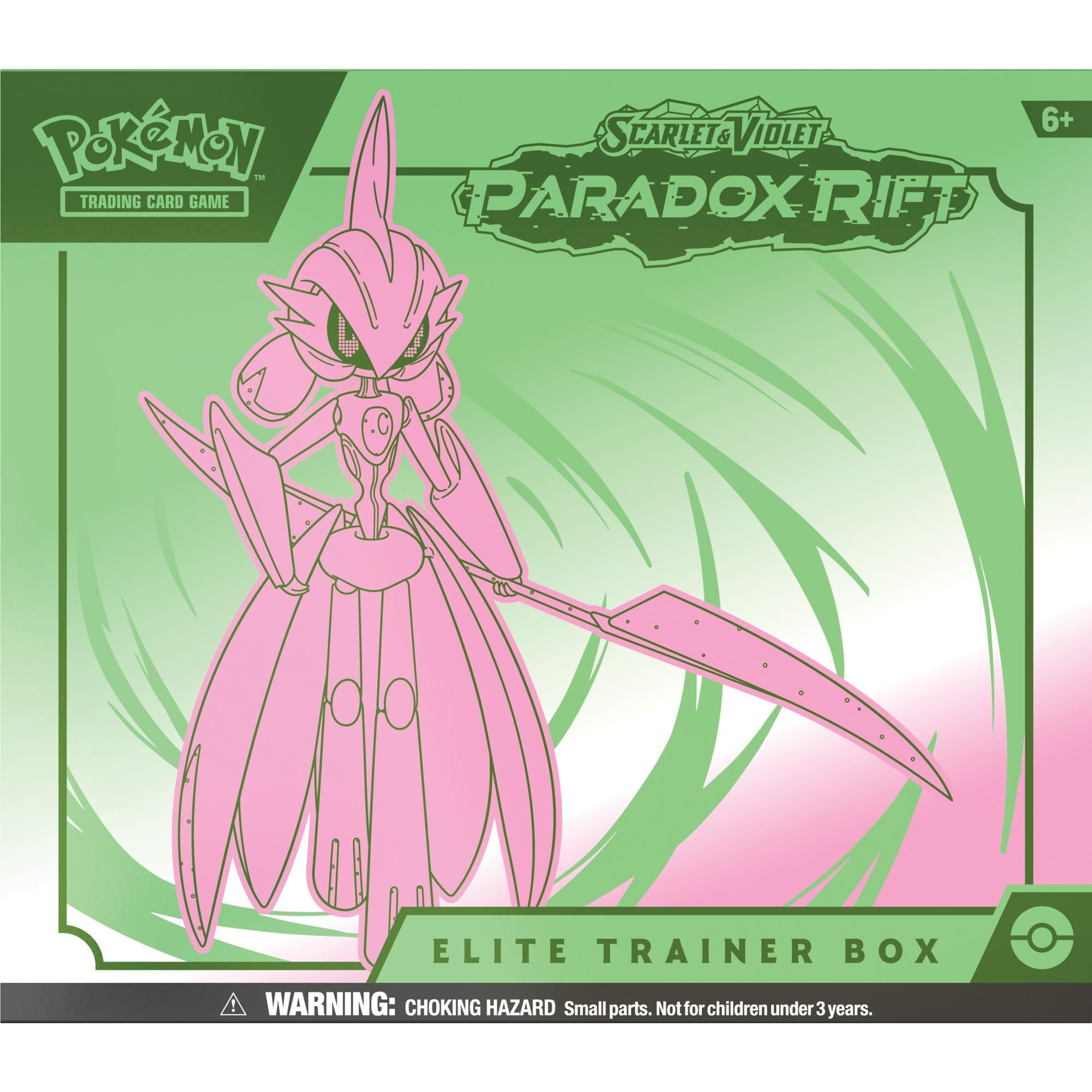 pokemon trading card game - scarlet & violet: paradox rift elite trainer box