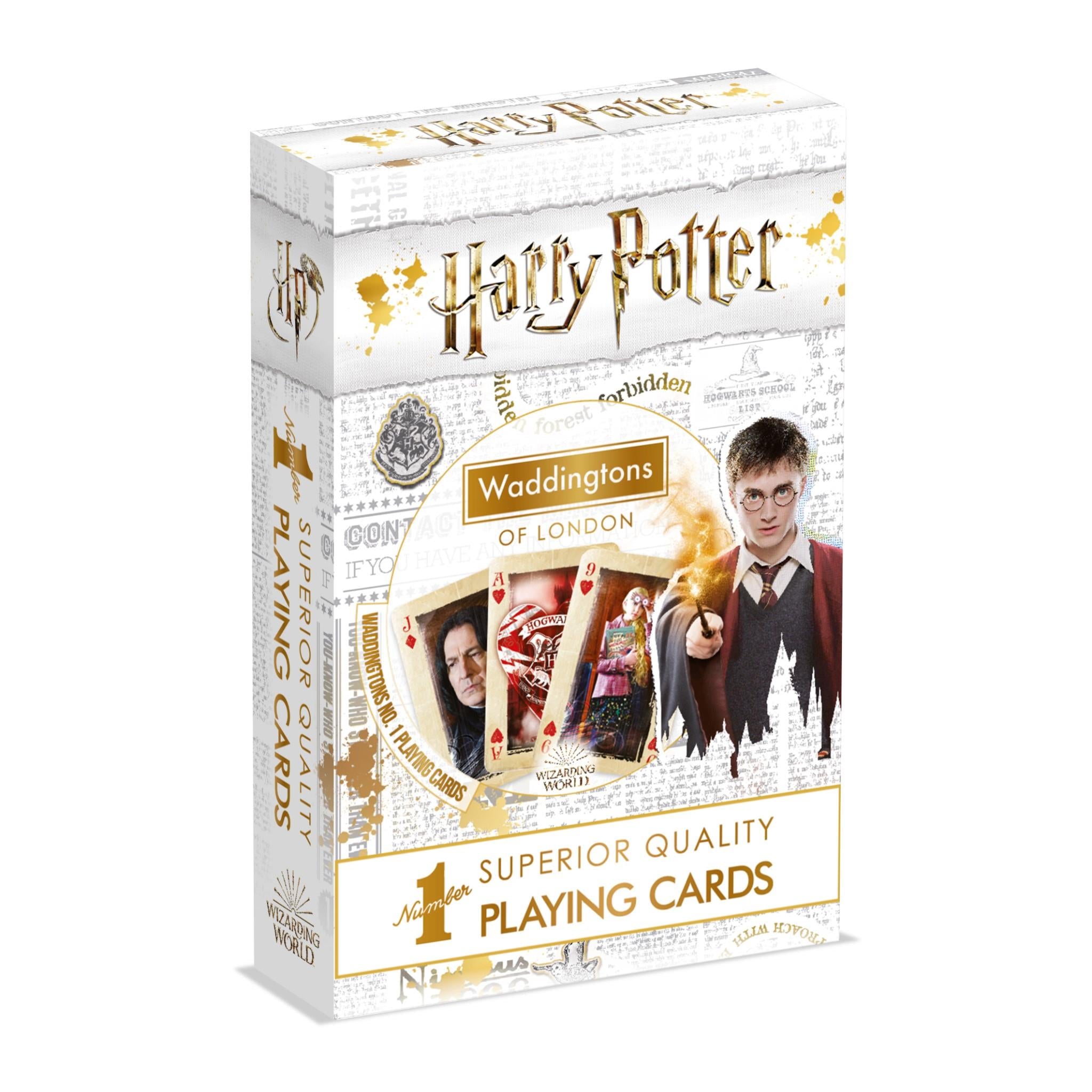 harry potter - playing cards