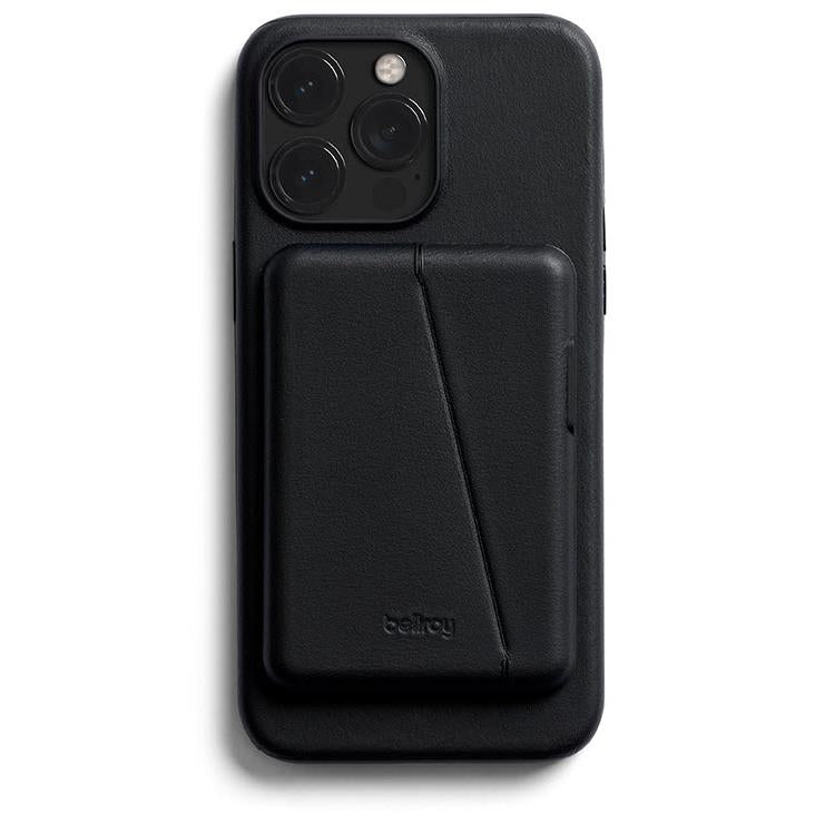 bellroy mod wallet case for iphone 15 pro max (black)