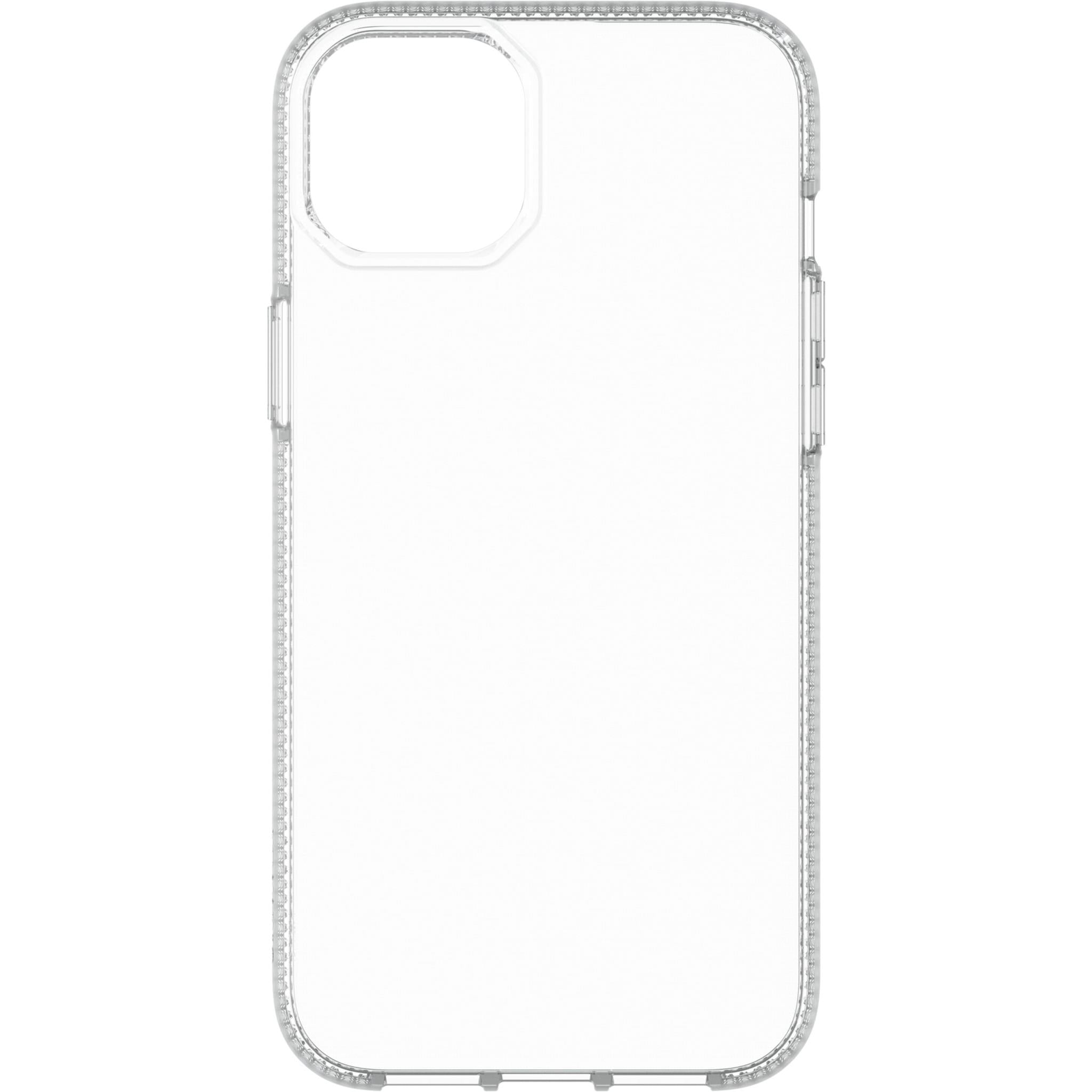 griffin survivor case for iphone 15 plus/14 plus (clear black)