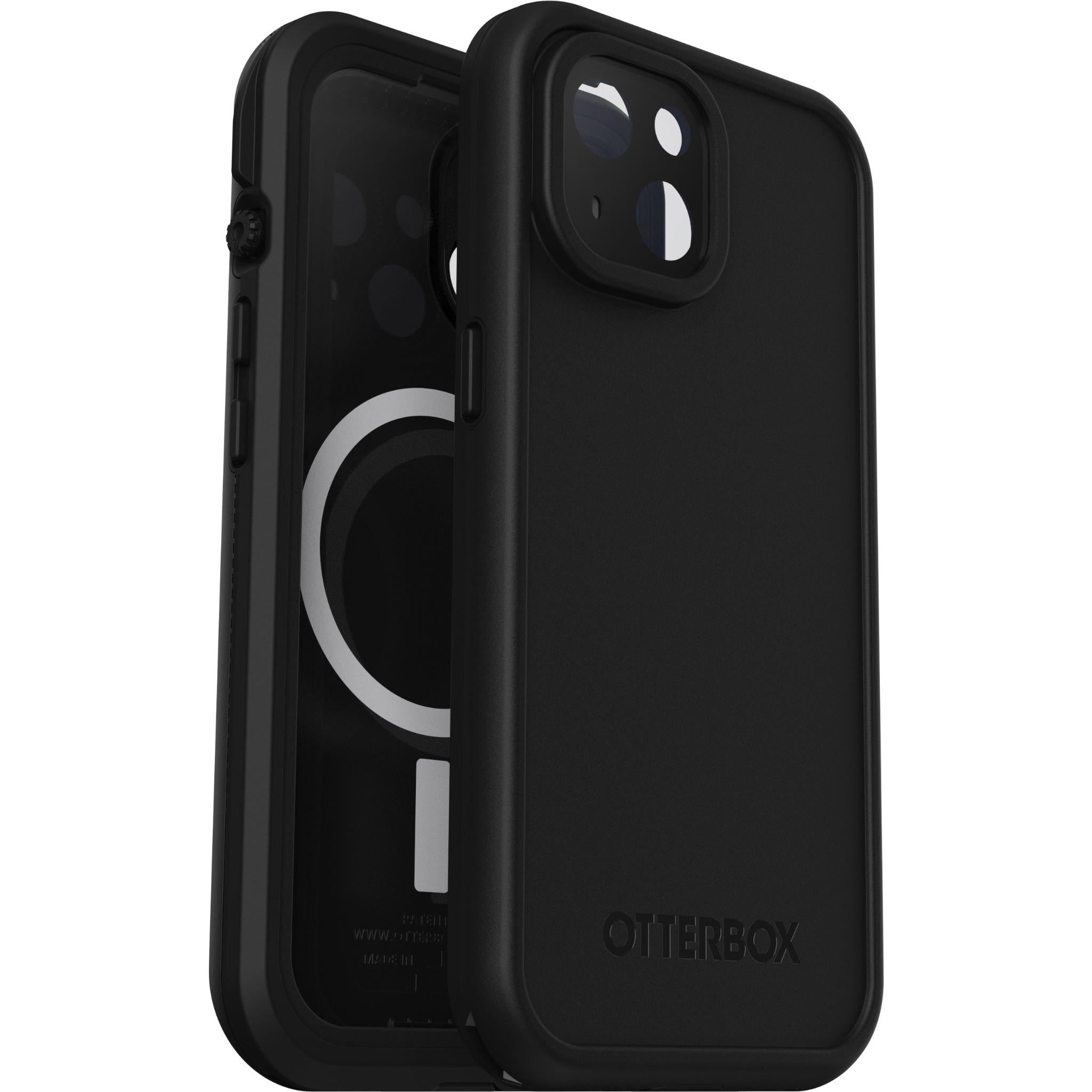 otterbox fre magsafe case for iphone 15 (black)