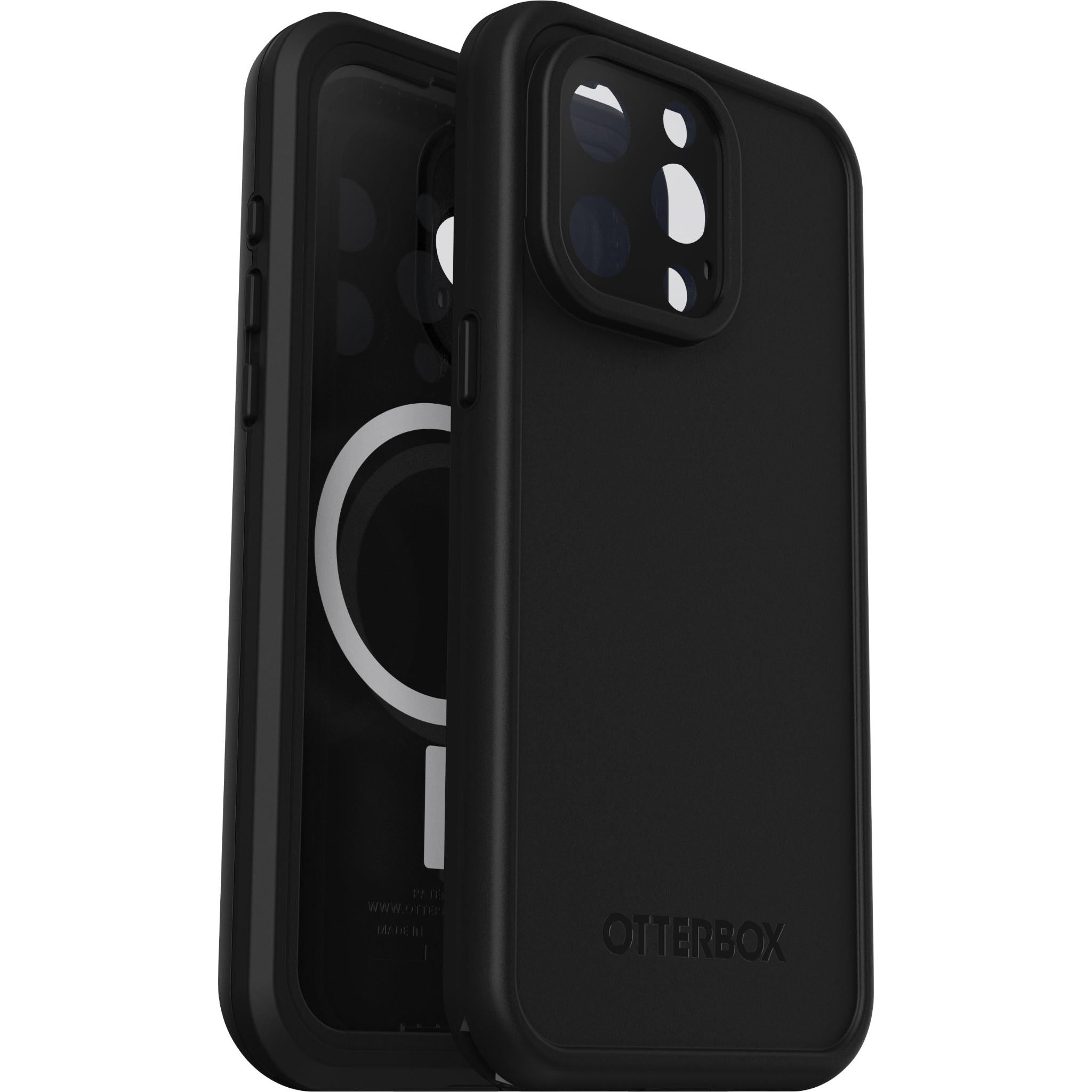 otterbox fre magsafe case for iphone 15 pro max (black)