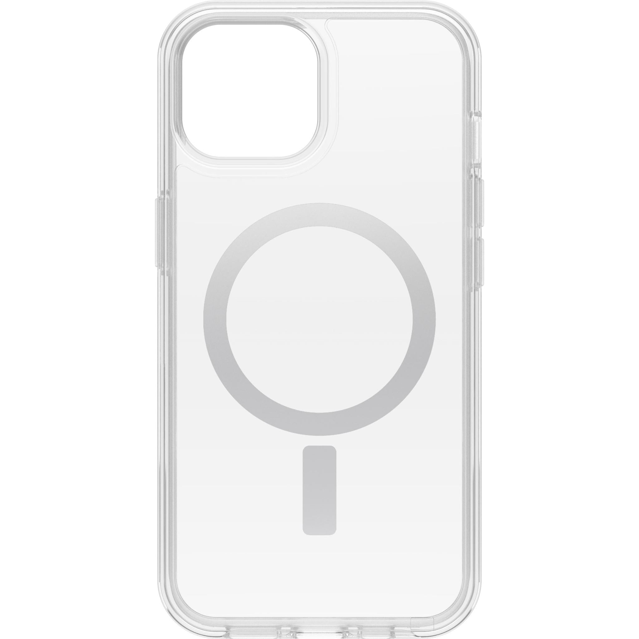 otterbox symmetry plus magsafe case for iphone 15 (clear)
