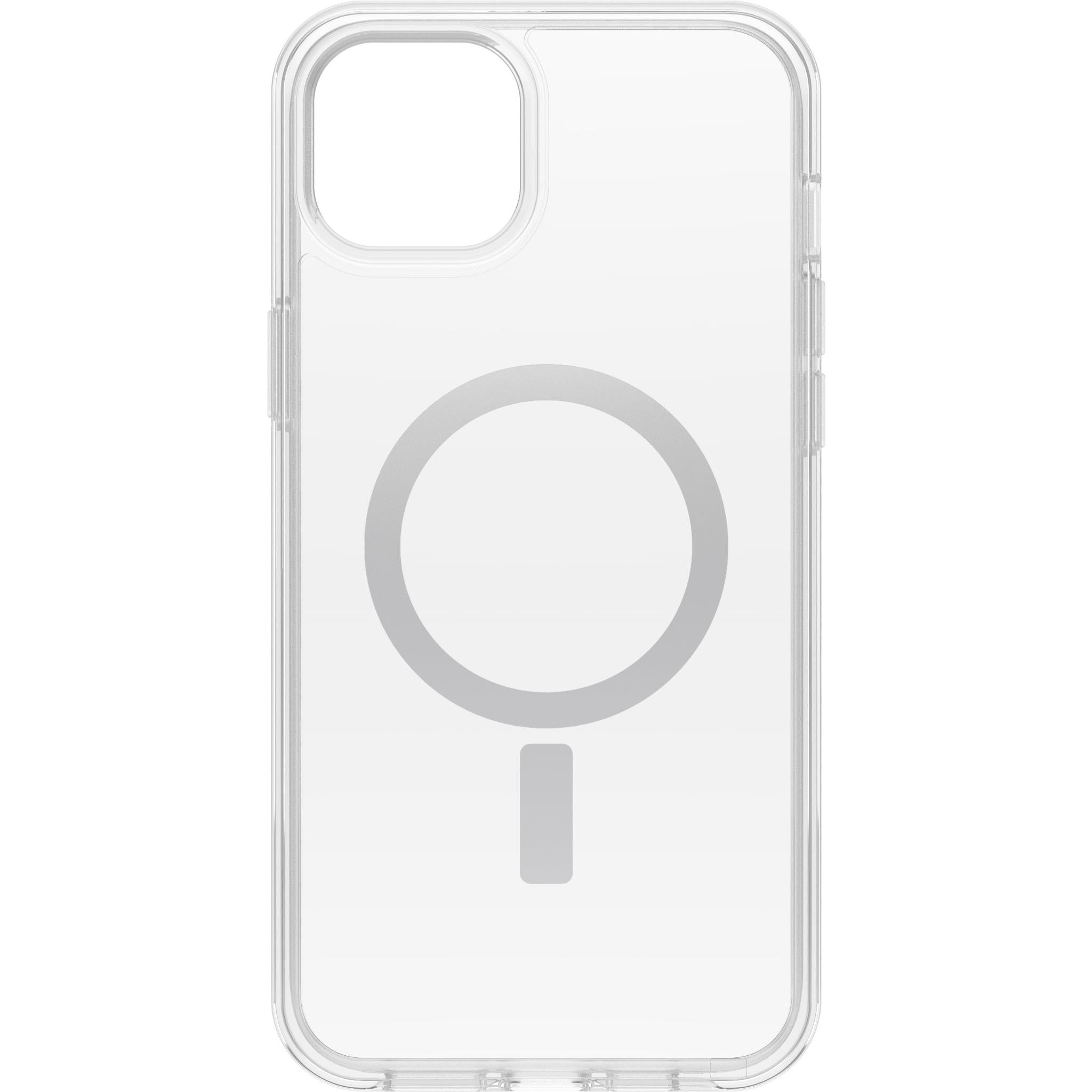 otterbox symmetry plus magsafe case for iphone 15 plus (clear)
