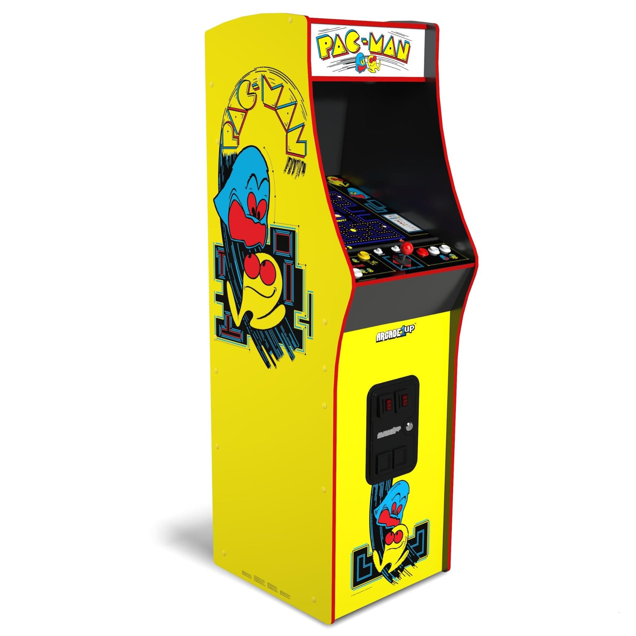 arcade1up pac-man deluxe edition arcade machine