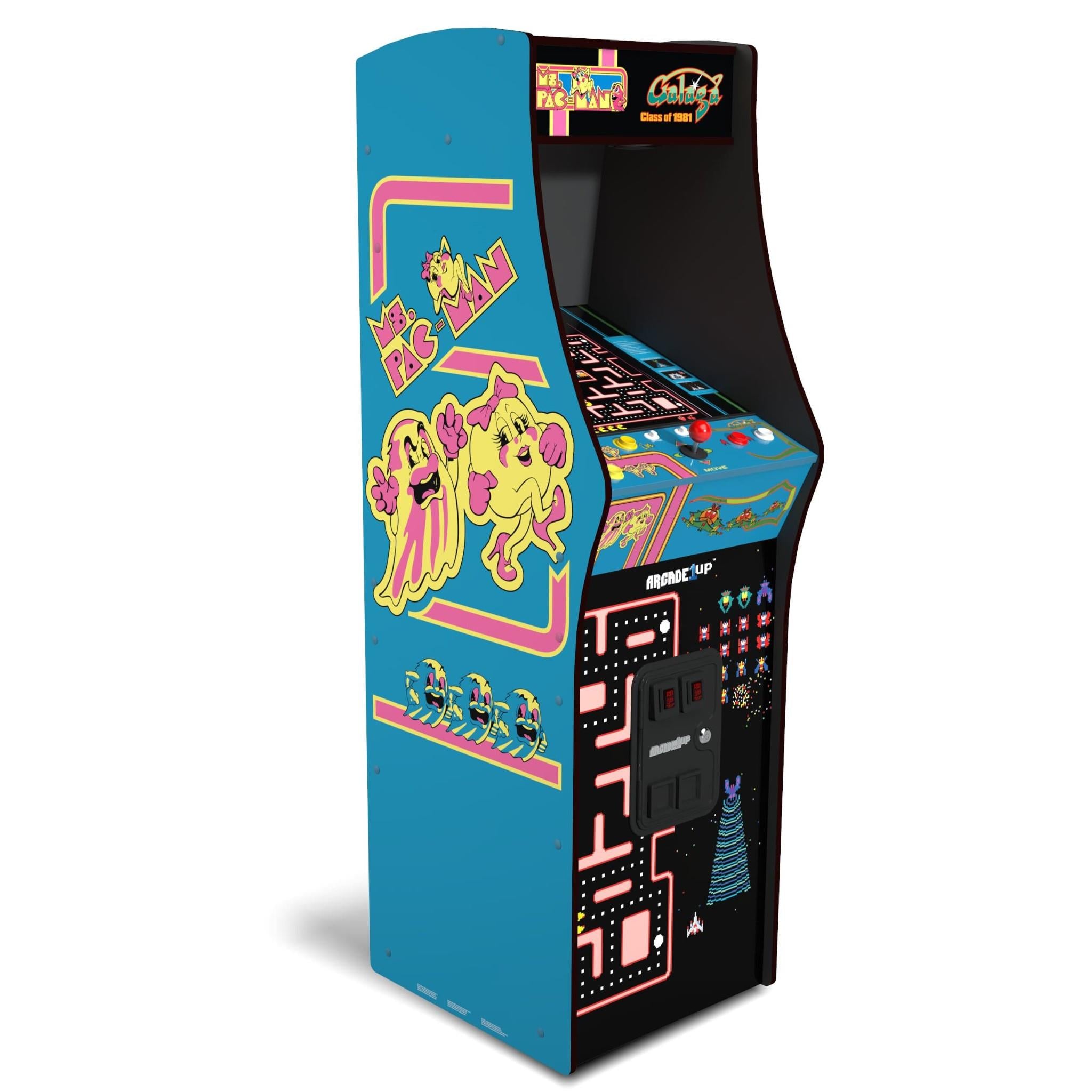 arcade1up ms. pac-man deluxe edition arcade machine