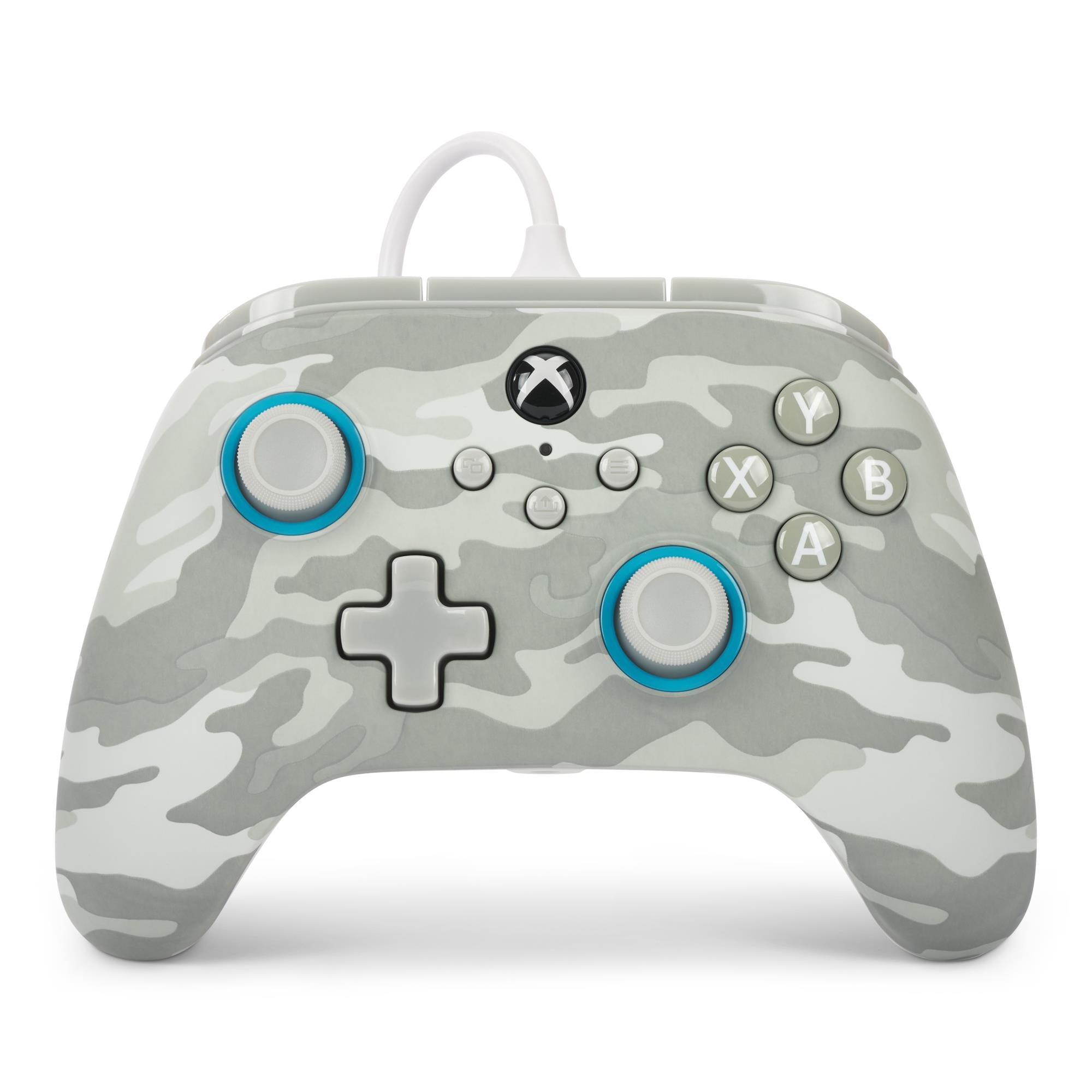 powera advantage wired controller for xbox series x|s (arctic camo)