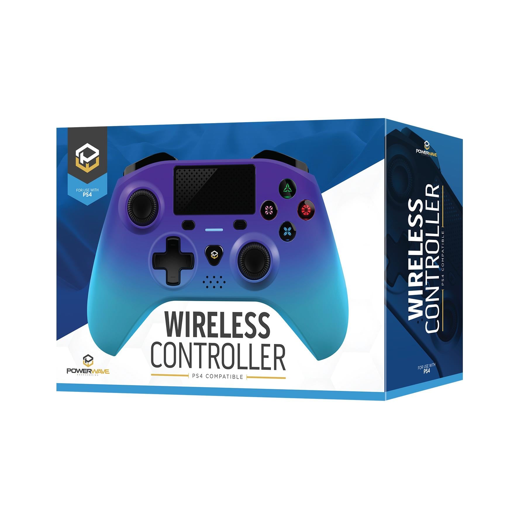 powerwave wireless controller for playstation 4 (purple rush)
