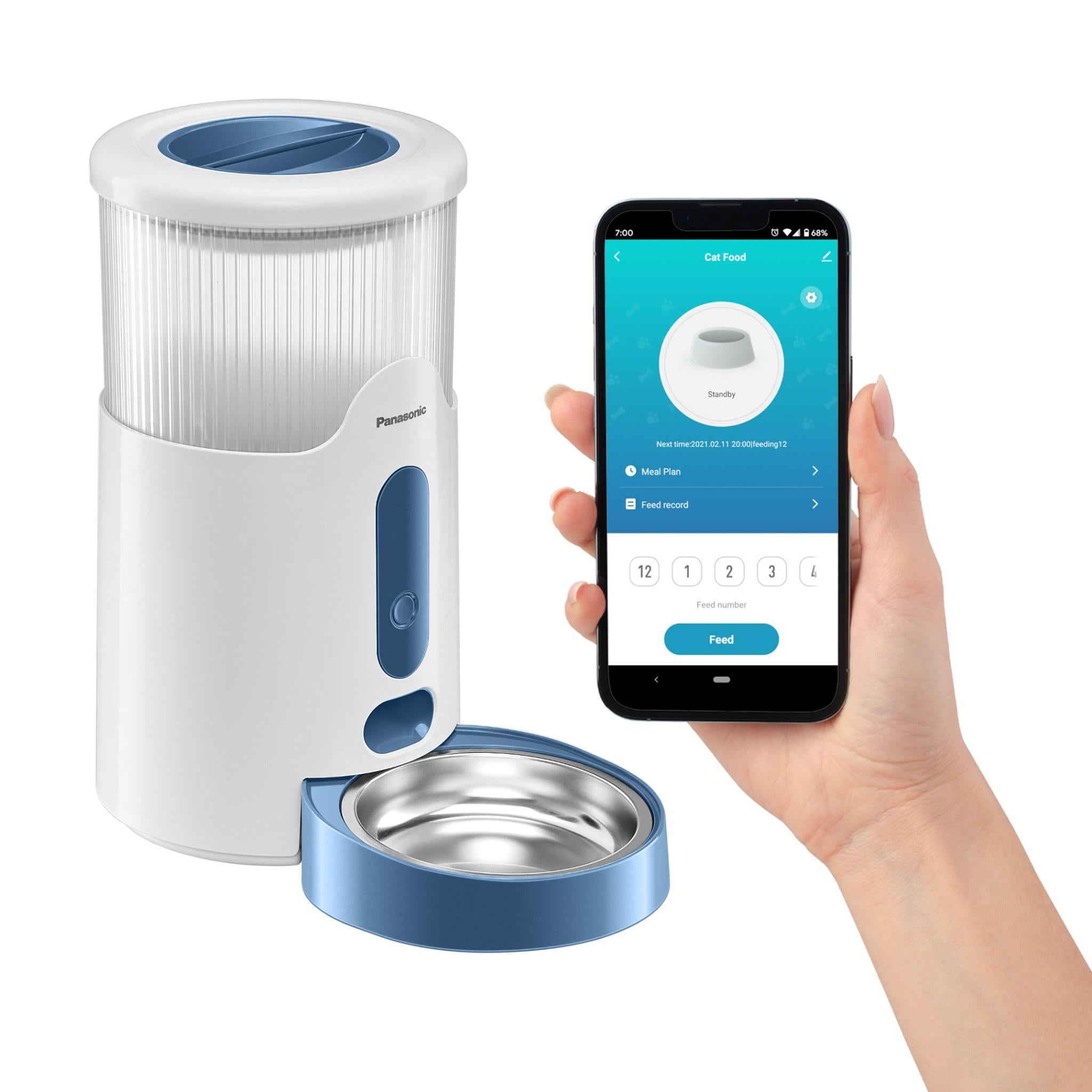 panasonic smart pet feeder with app control