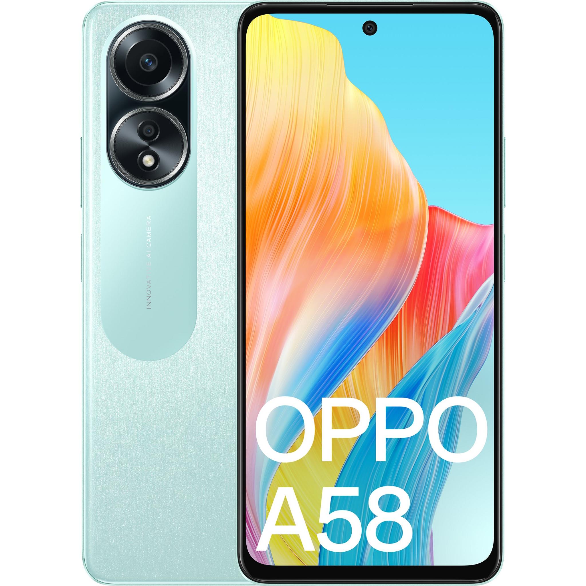 oppo a58 4g 128gb (dazzling green)