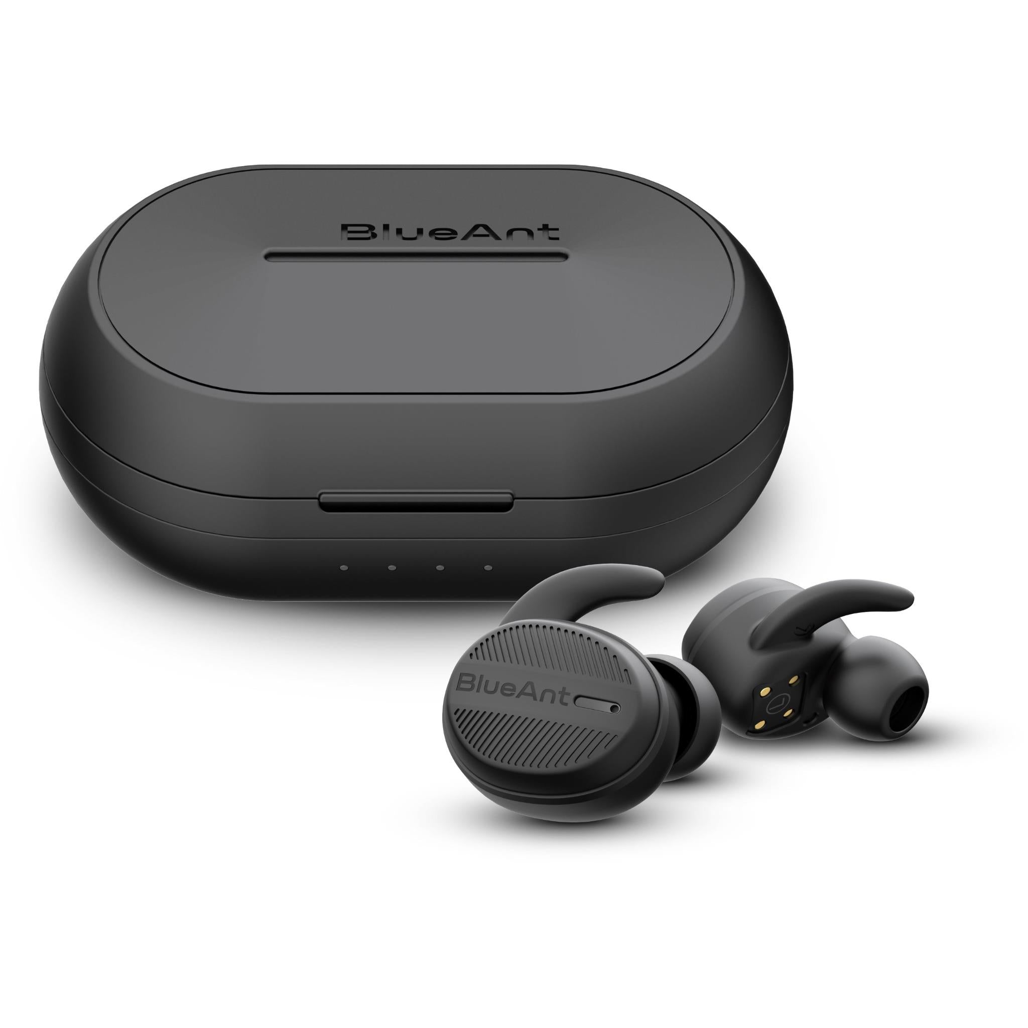 blueant pump air x2 true wireless earbuds (black)