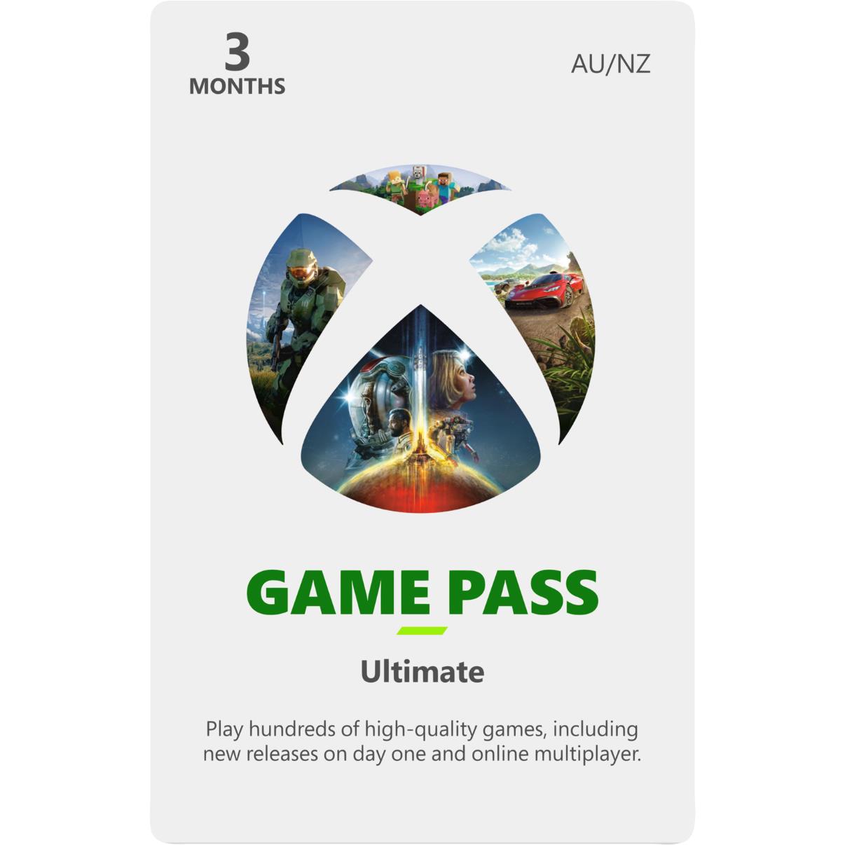 xbox game pass ultimate (3 month)