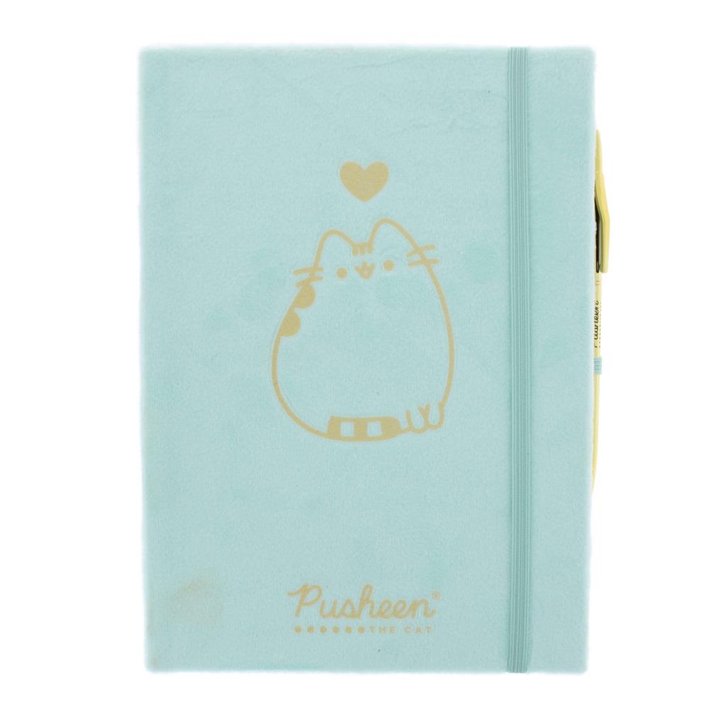 pusheen: ice cream notebook & pen