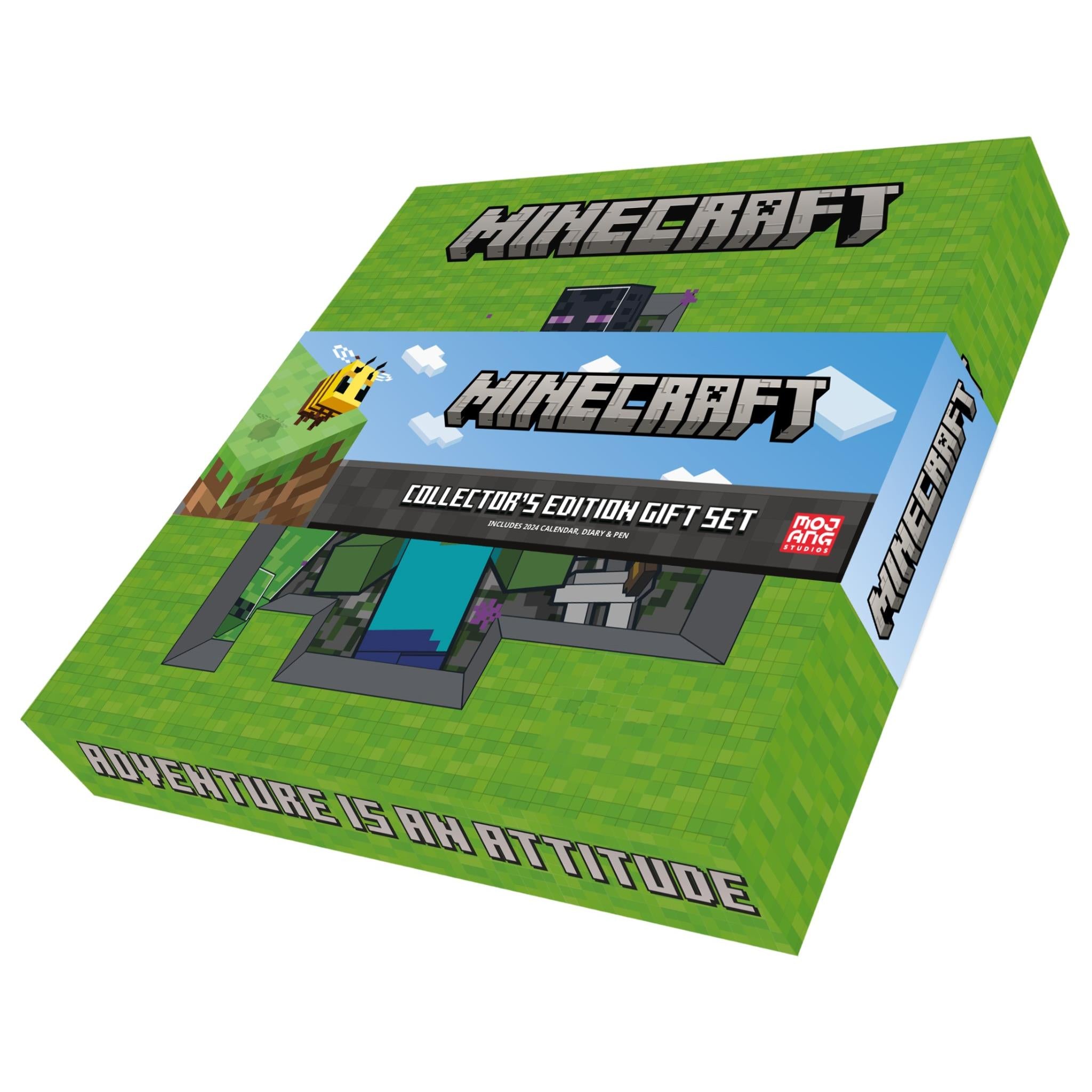 minecraft - 2024 calendar & diary gift box