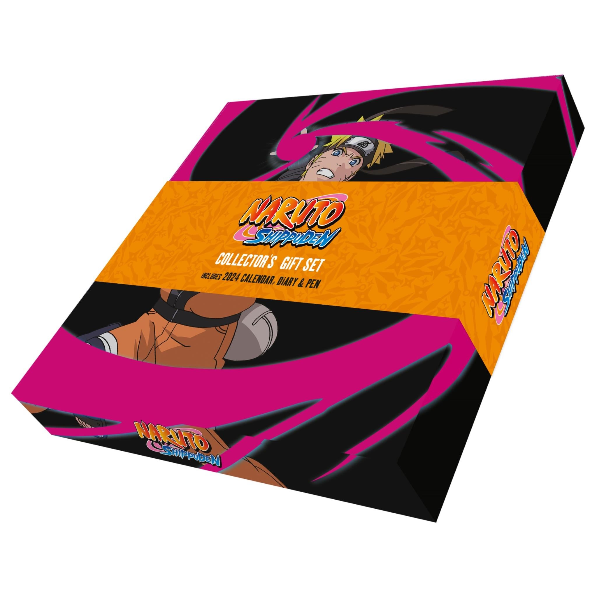 naruto - 2024 calendar & diary gift box