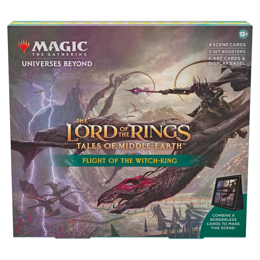 magic the gathering trading card game - the lord of the rings: tales of middle-earth - holiday scene box