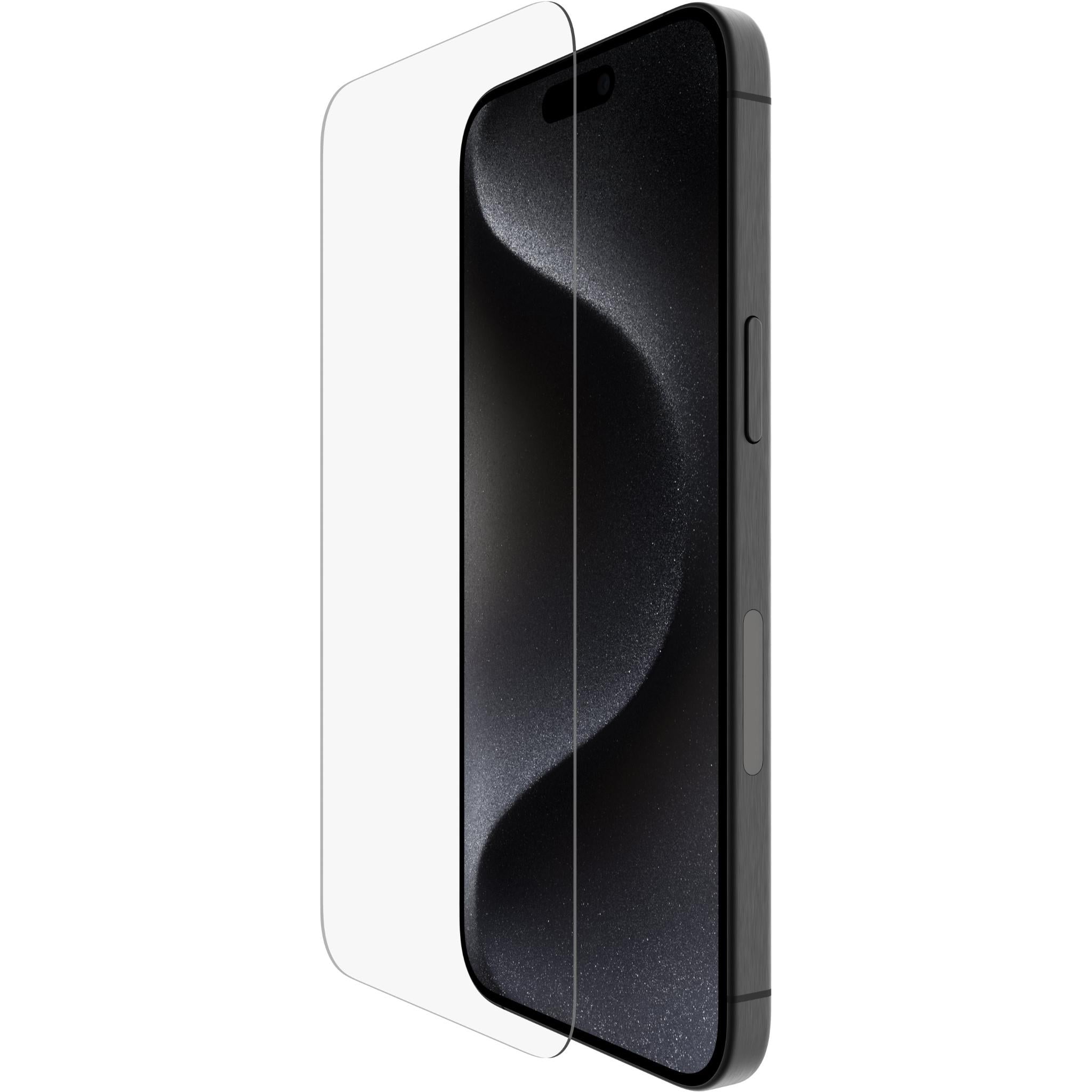 belkin screenforce ultraglass 2 screen protector for iphone 15 pro max