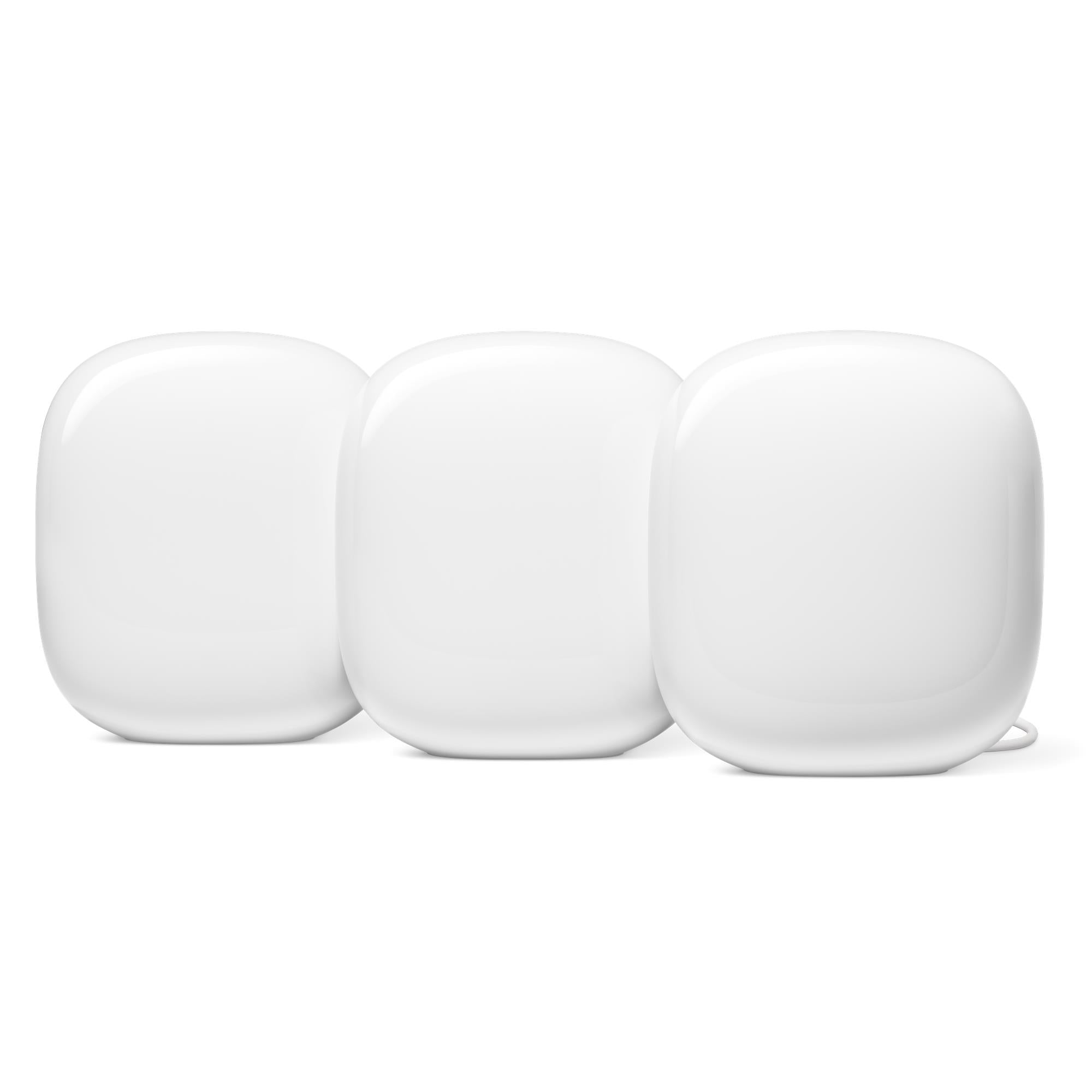 google nest wifi pro home mesh wi-fi 6e system [3-pack]