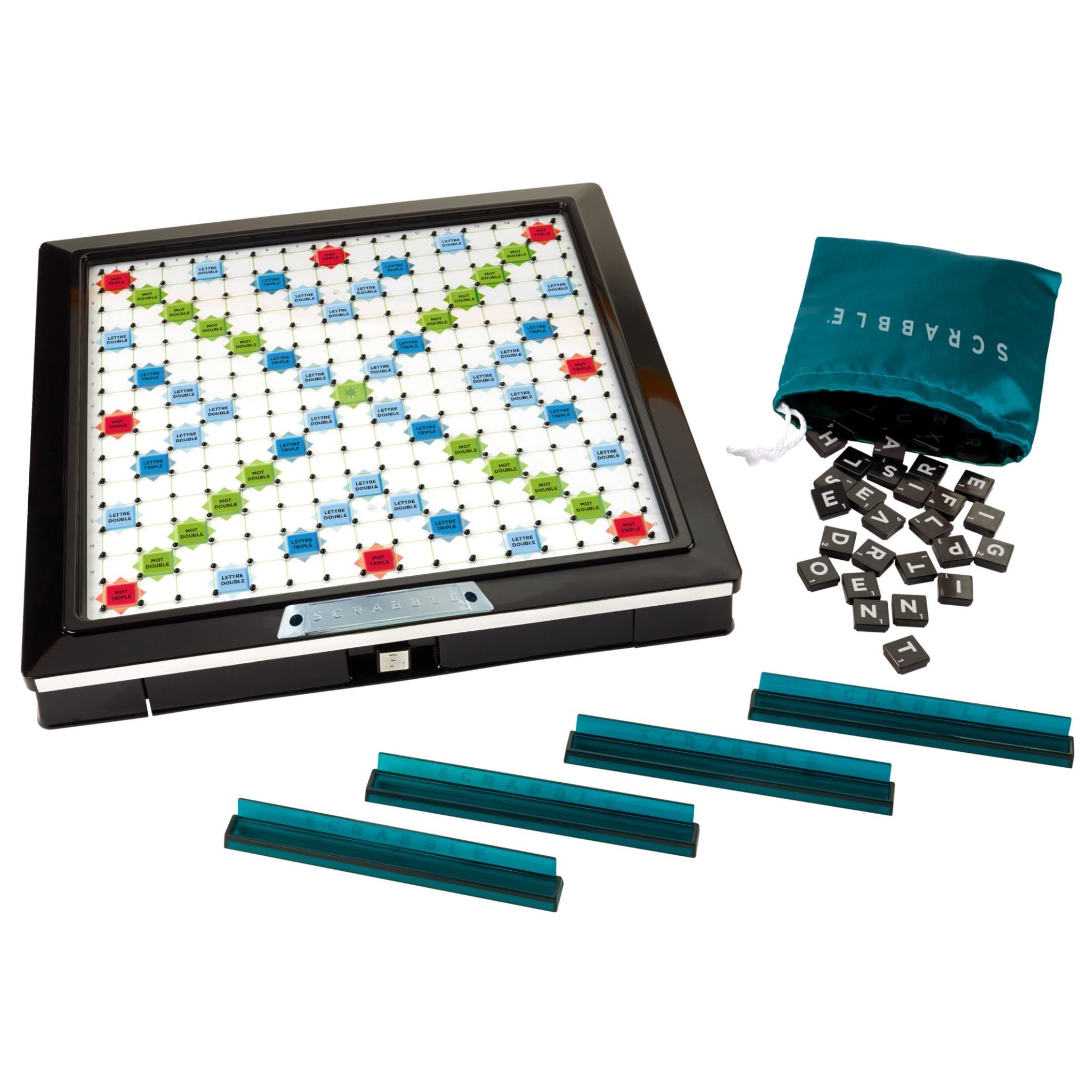 scrabble deluxe board game