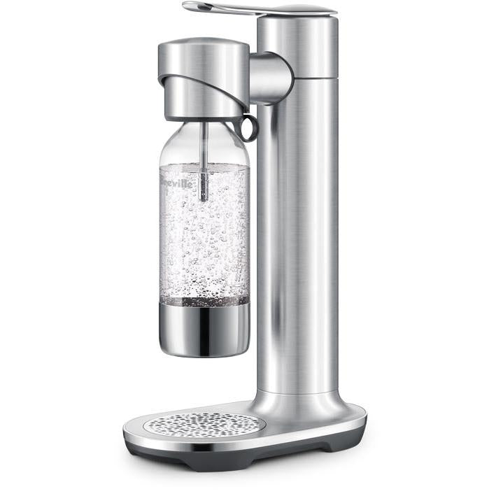 breville the infizz aqua water sparkler (brushed stainless steel)