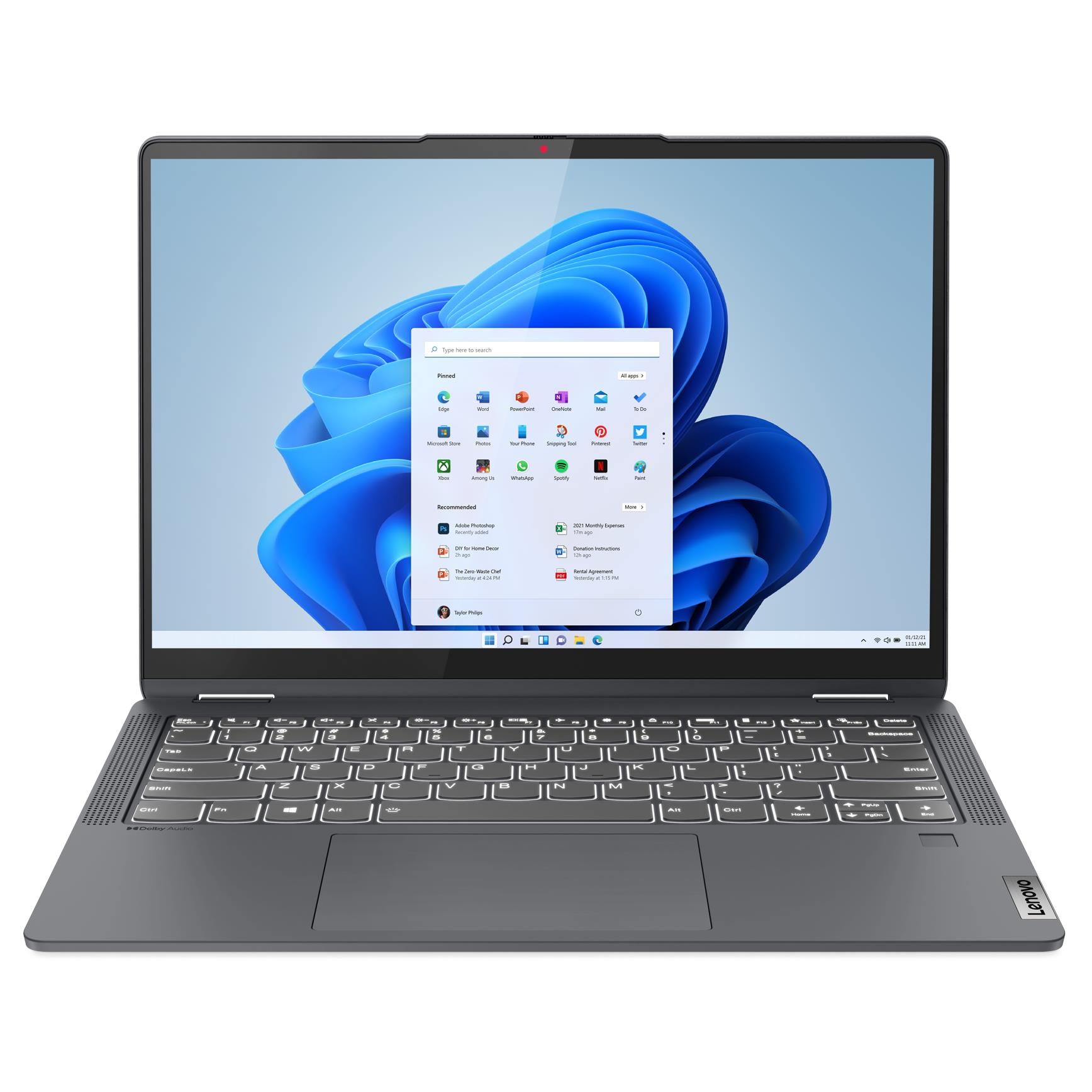 lenovo ideapad flex 5i 14" wuxga 2-in-1 laptop (512gb)[intel i7]