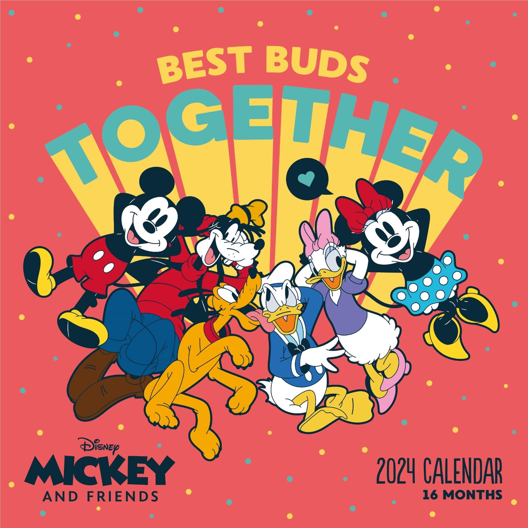 disney: mickey mouse - 2024 calendar