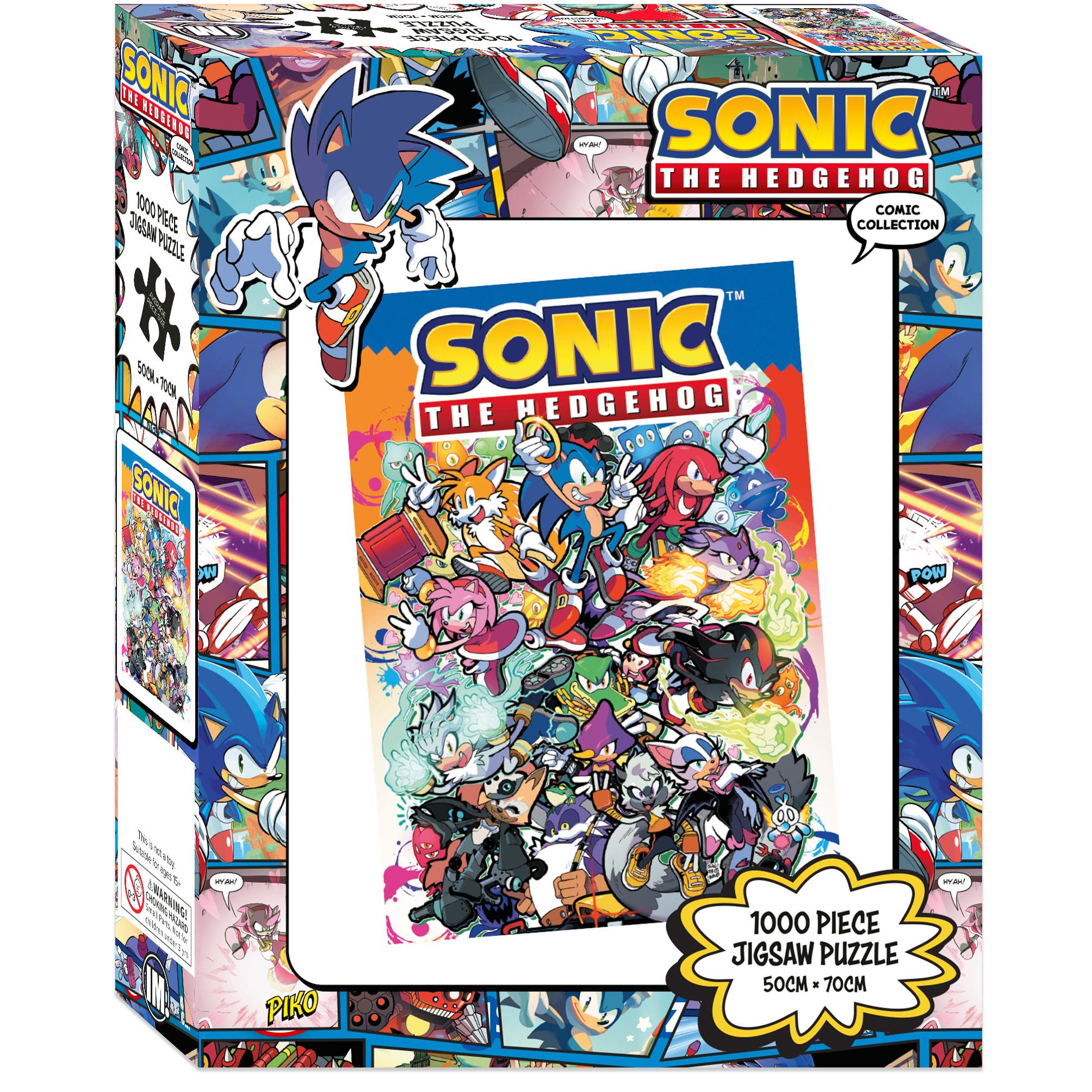 sonic the hedgehog - 1000 piece jigsaw puzzle
