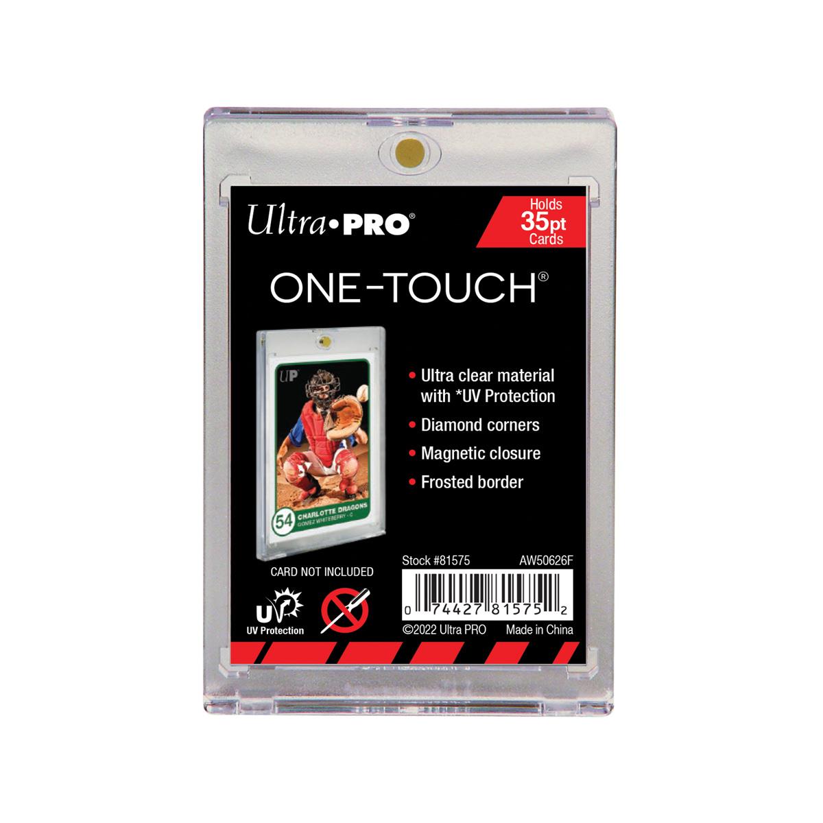 ultra pro - uv one touch 35pt with magnetic closure