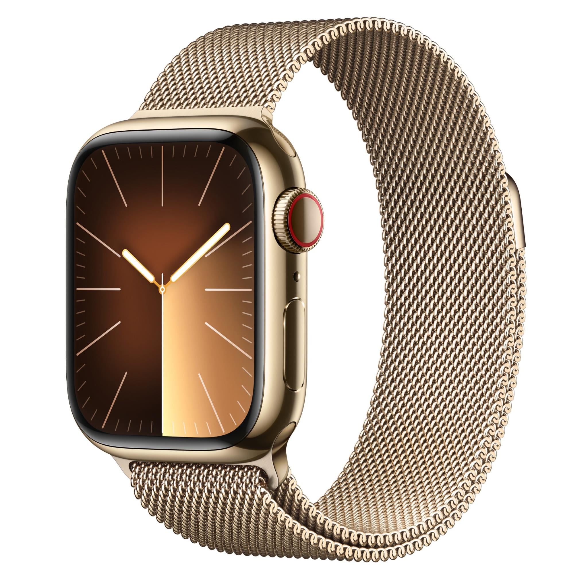 Apple Watch Series 9 45mm Gold Stainless Steel Case GPS + Cellular 
