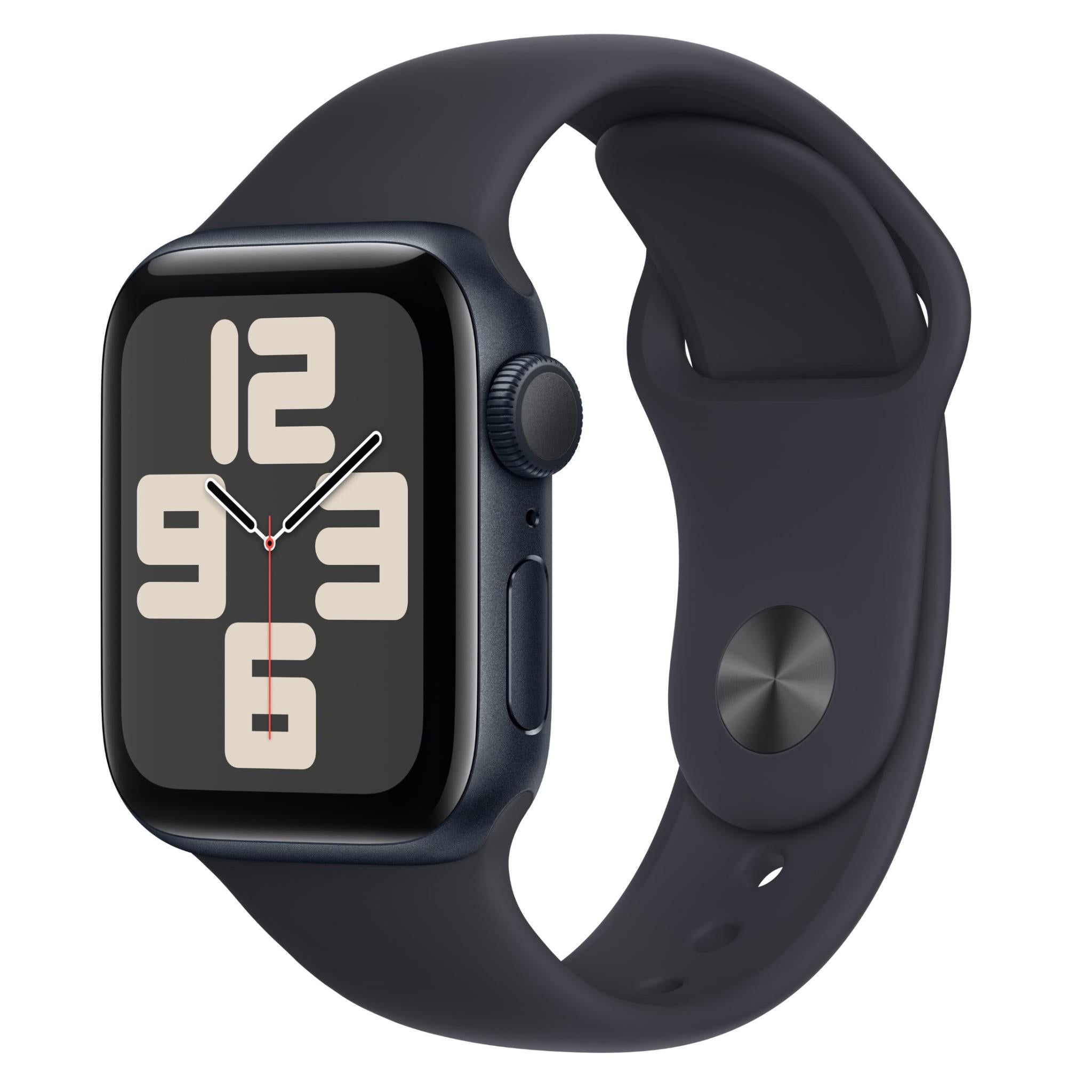 Apple Watch SE 44mm Midnight Aluminium Case GPS (S/M)[2023] - JB Hi-Fi