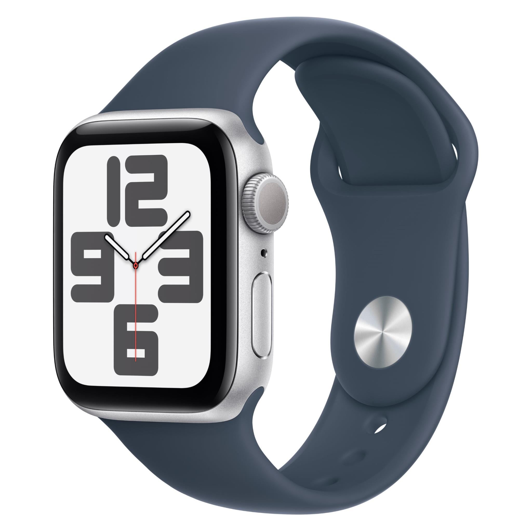 apple watch se 40mm silver aluminium case gps (s/m)[2023]