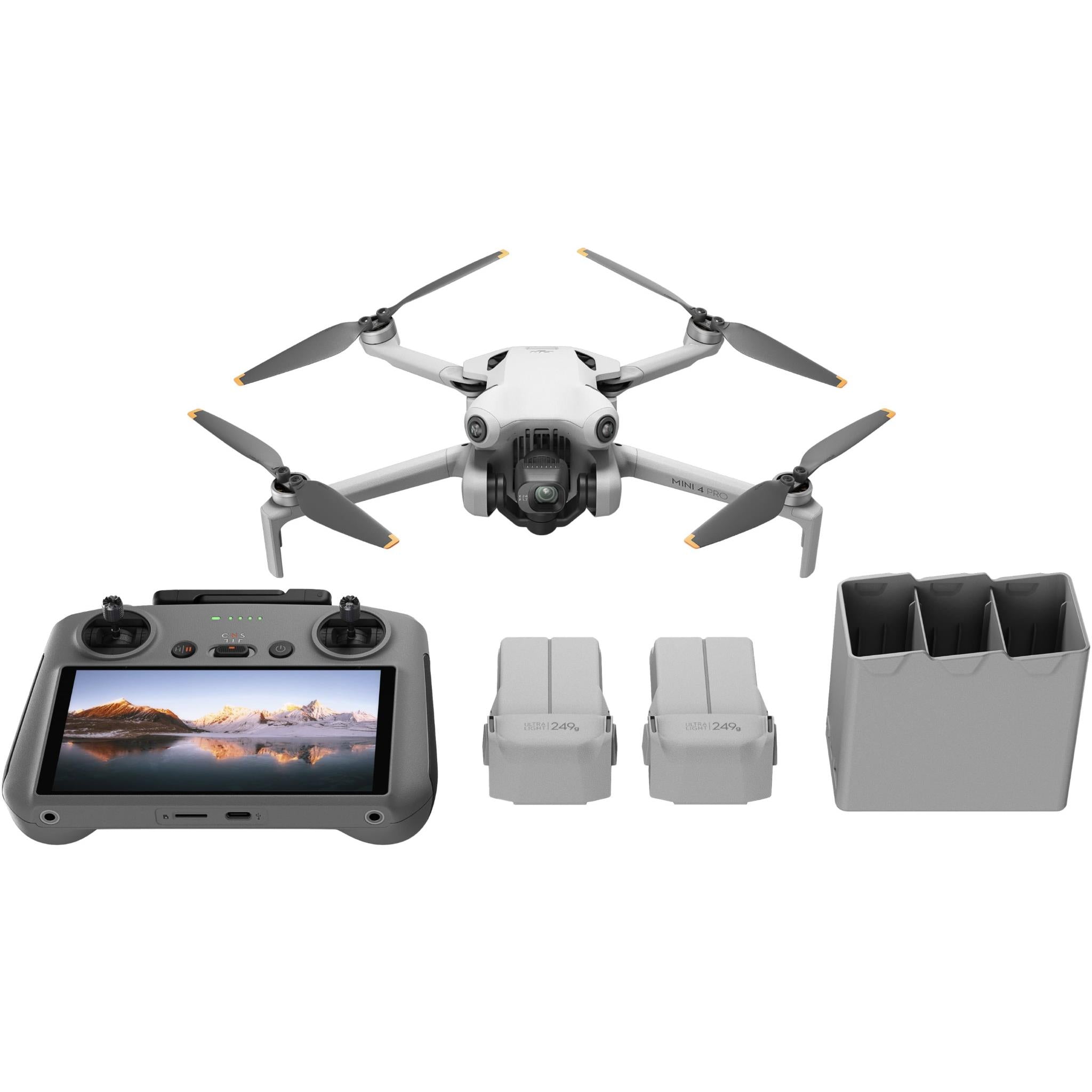 dji mini 4 pro drone fly more combo (dji rc 2)