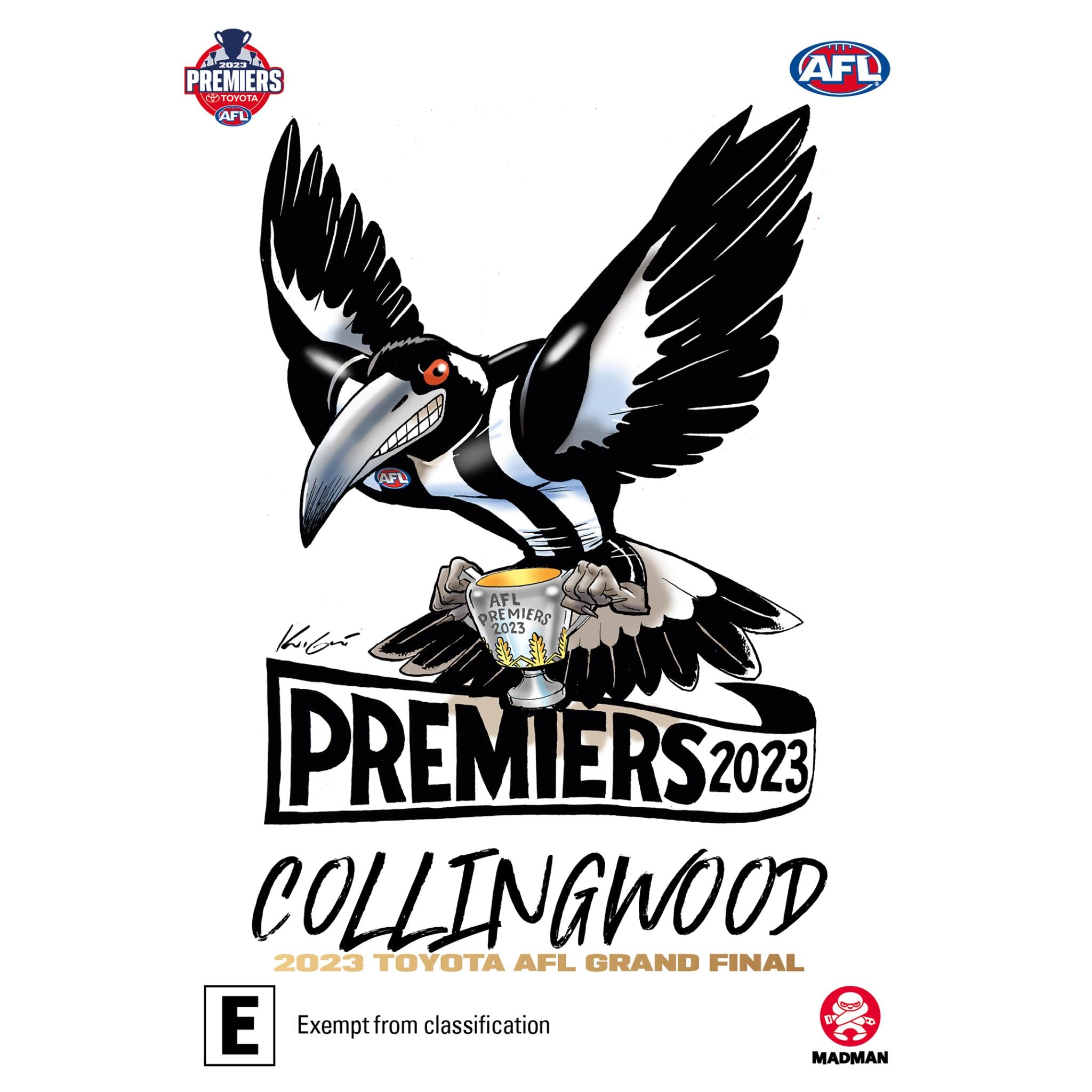 afl - premiers 2023 - collingwood