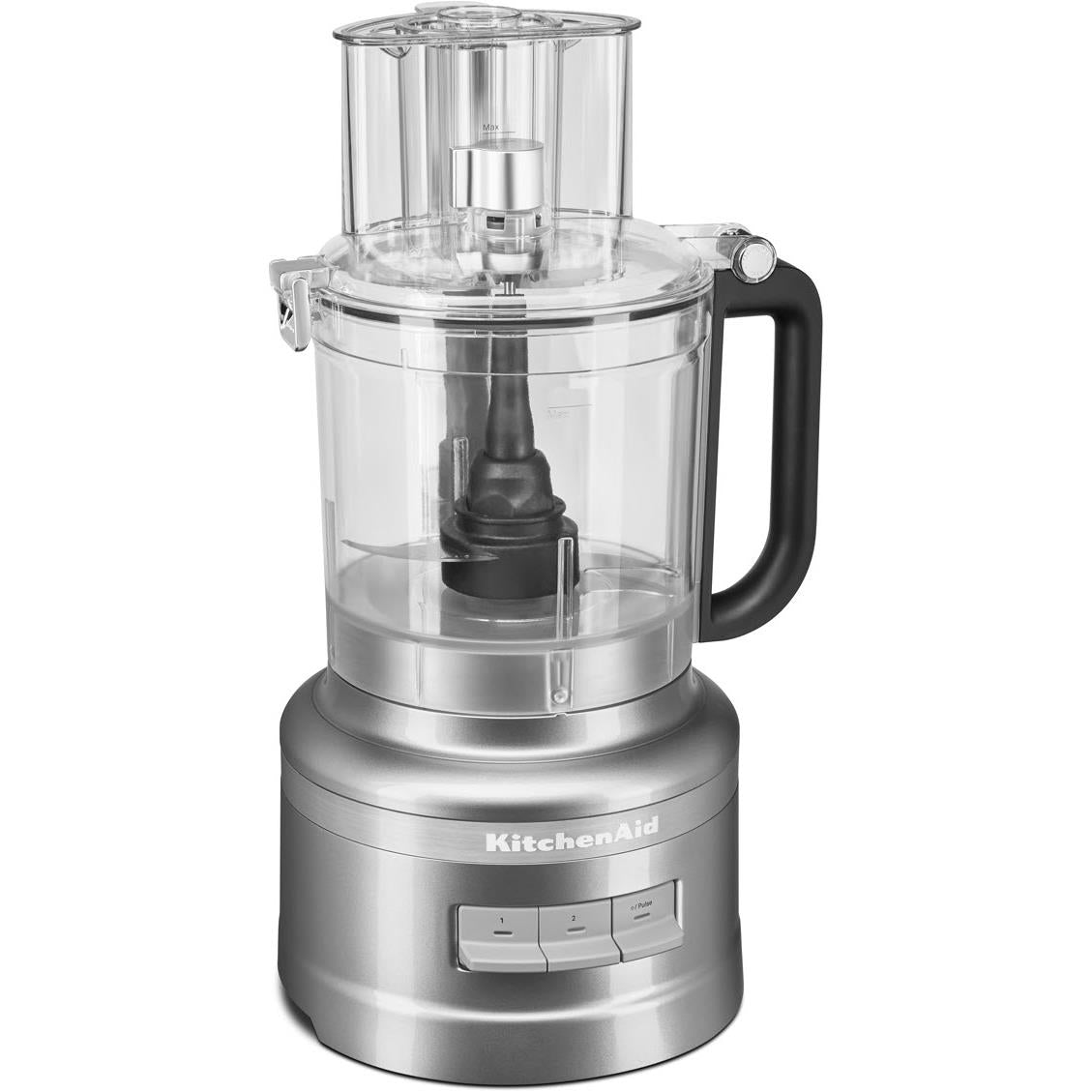 kitchenaid kfp1319 13 cup food processor (contour silver)